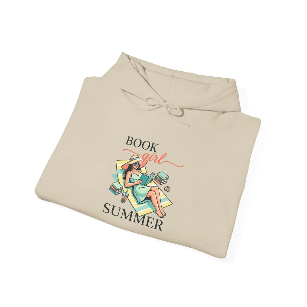 Book Girl Summer Hoodie | BookTok, Reading, Beach Reads, Bookish Summer Aesthetic