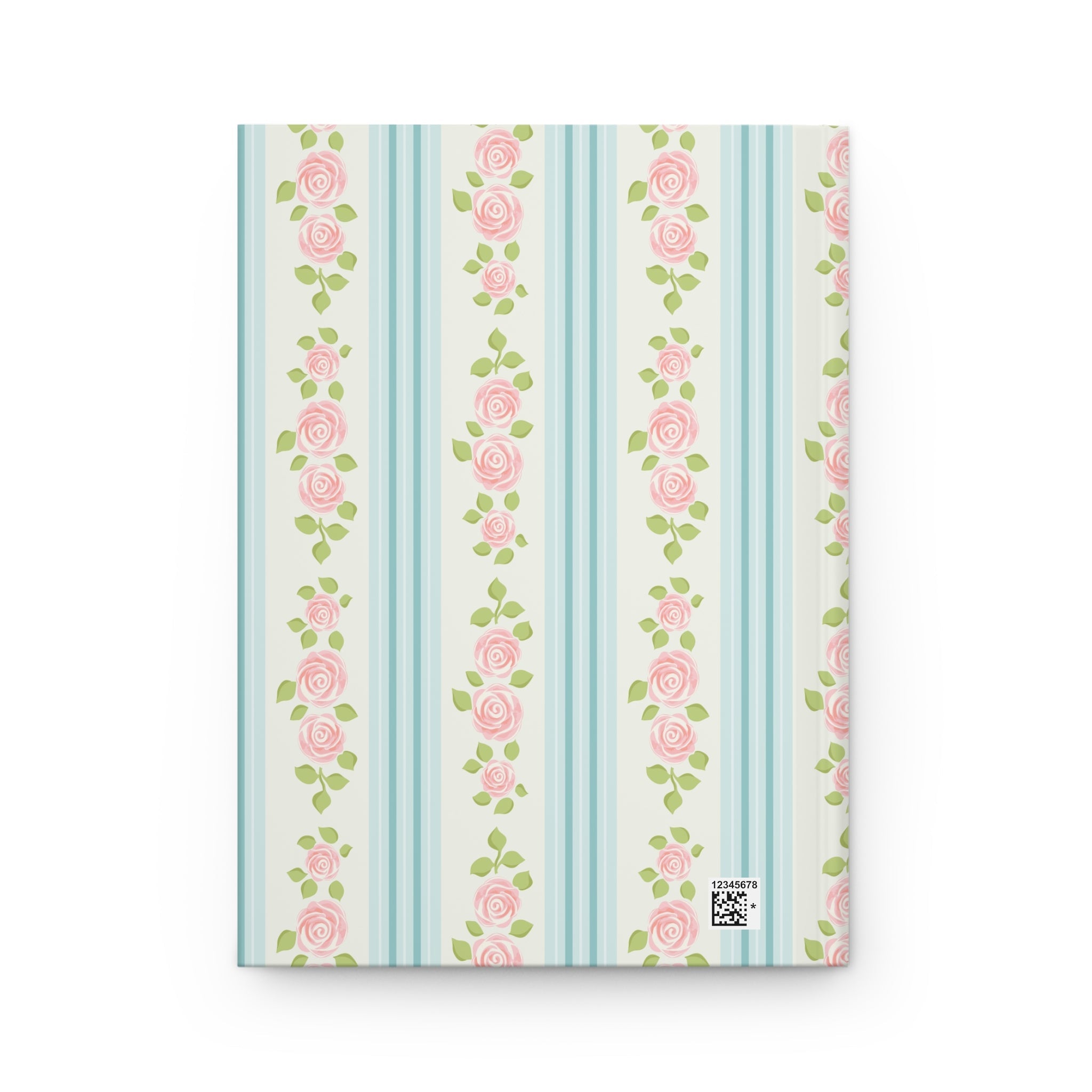 Customizable: Floral Hardcover Journal, Elegant Writing Notebook for Floral Enthusiasts, Personal Diary, Gift for Her, Stationery Set, Vintage Decor
