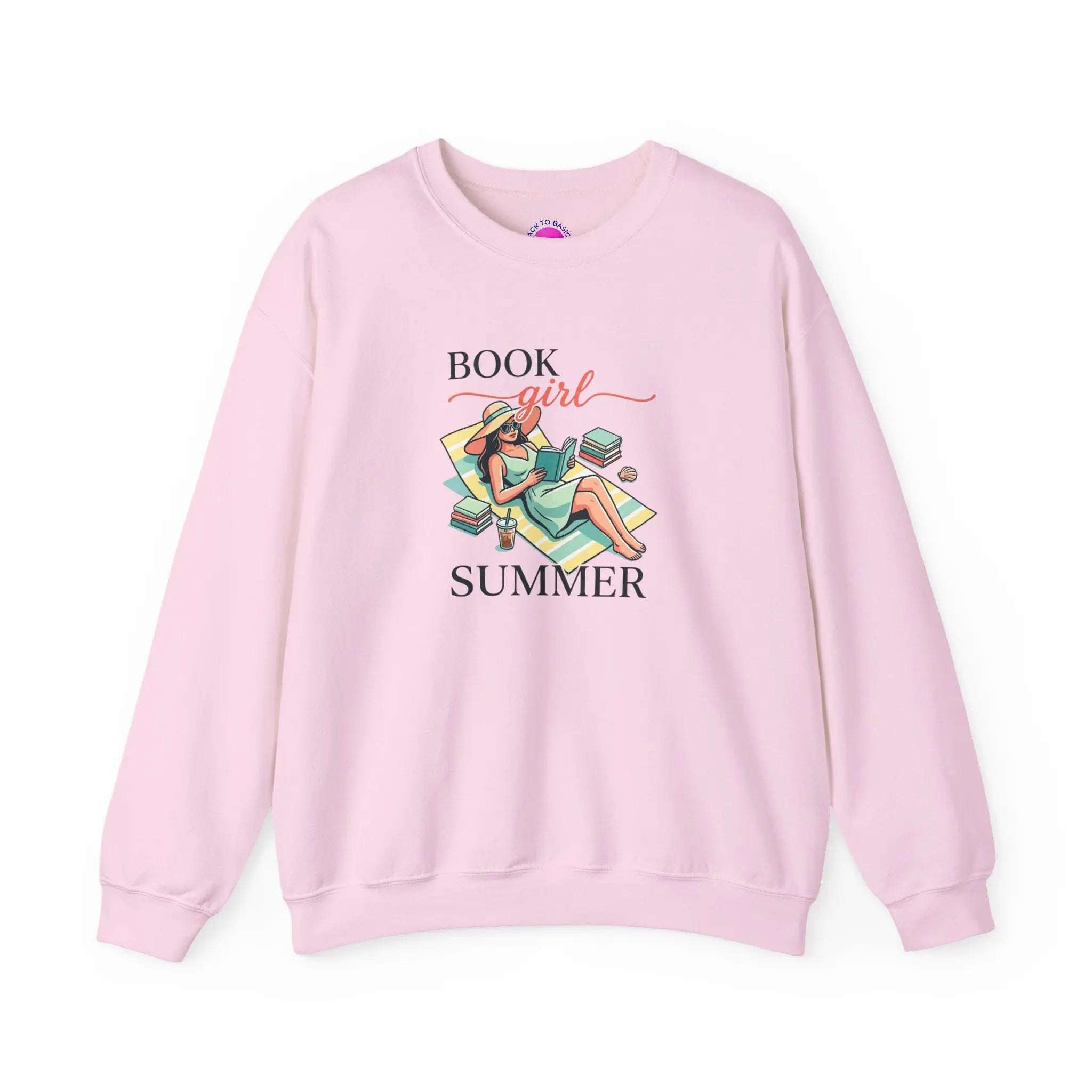 Book Girl Summer Sweatshirt | BookTok, Bookish Summer Aesthetic