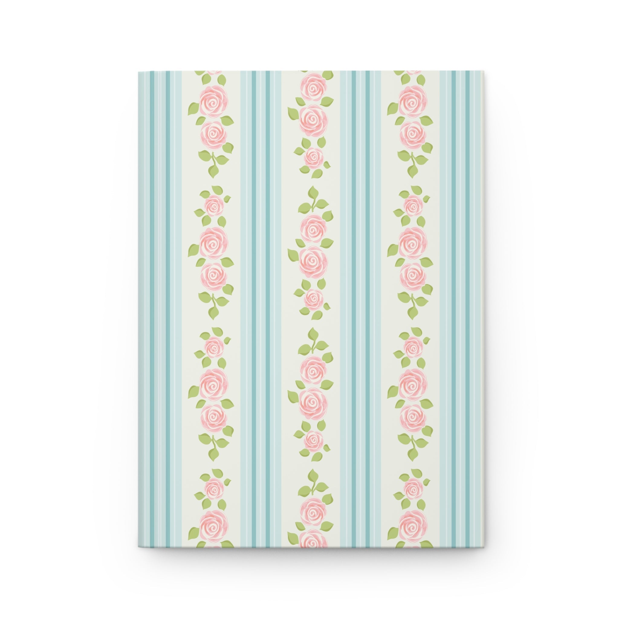 Customizable: Floral Hardcover Journal, Elegant Writing Notebook for Floral Enthusiasts, Personal Diary, Gift for Her, Stationery Set, Vintage Decor
