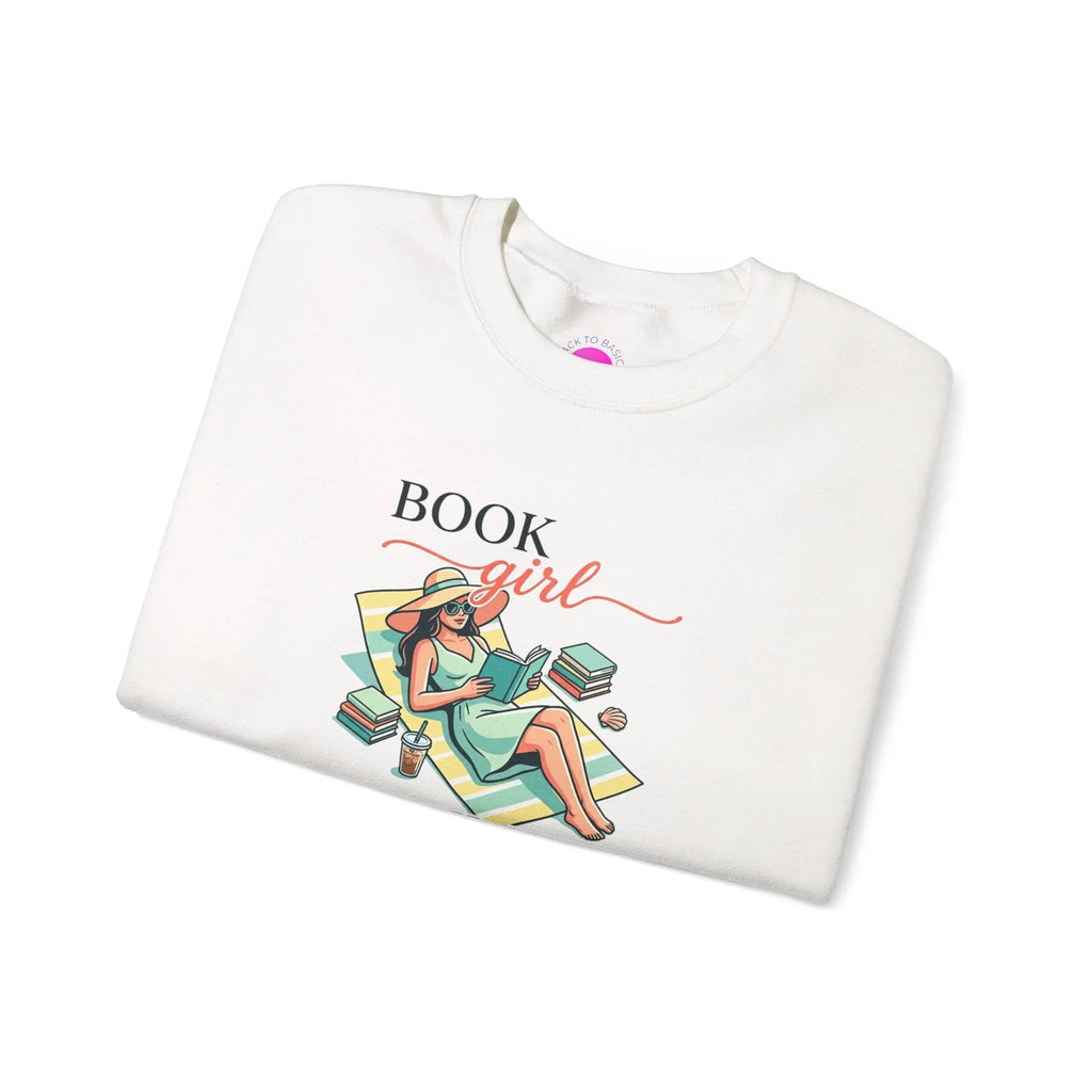 Book Girl Summer Sweatshirt | BookTok, Bookish Summer Aesthetic