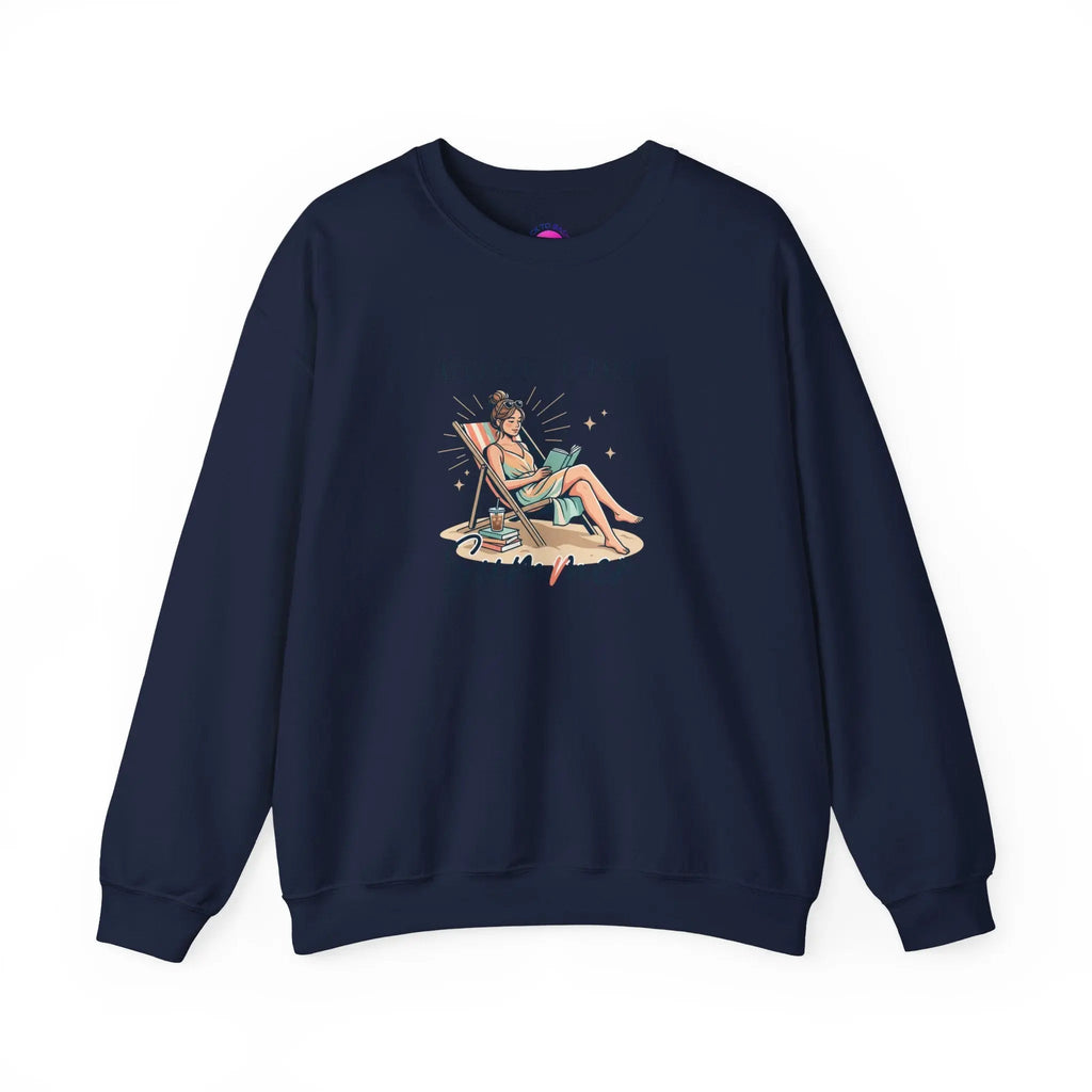 Book Girl Summer Sweatshirt | BookTok, Beach Reads, Bookish Summer Aesthetic