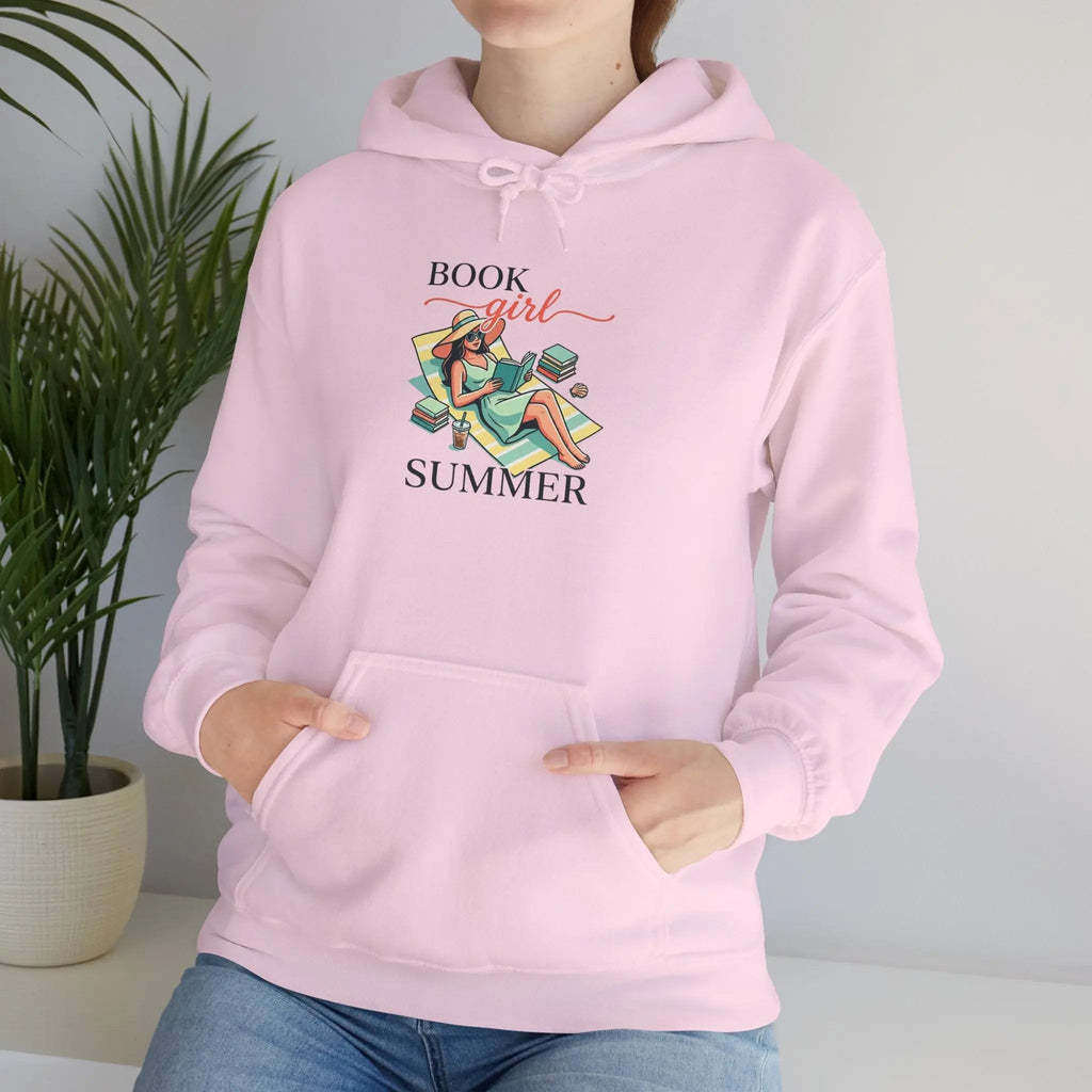 Book Girl Summer Hoodie | BookTok, Reading, Beach Reads, Bookish Summer Aesthetic