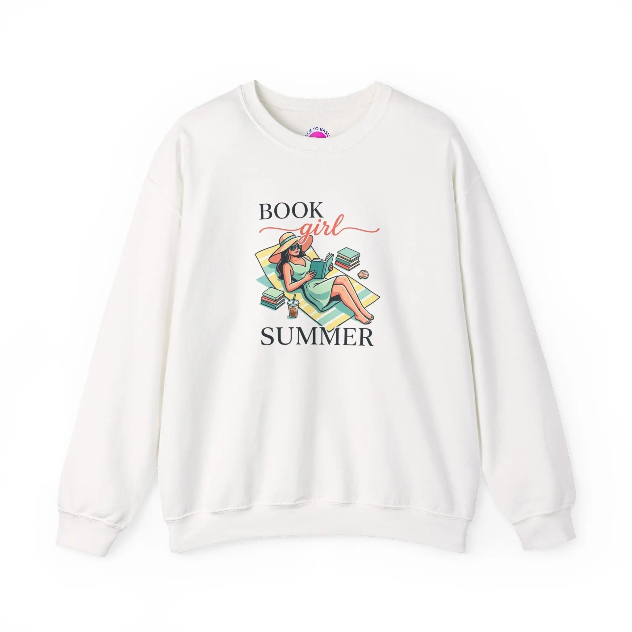 Book Girl Summer Sweatshirt | BookTok, Bookish Summer Aesthetic