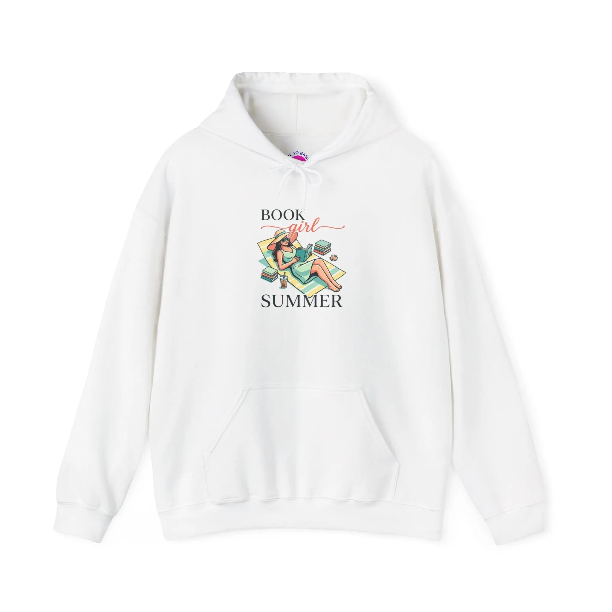 Book Girl Summer Hoodie | BookTok, Reading, Beach Reads, Bookish Summer Aesthetic