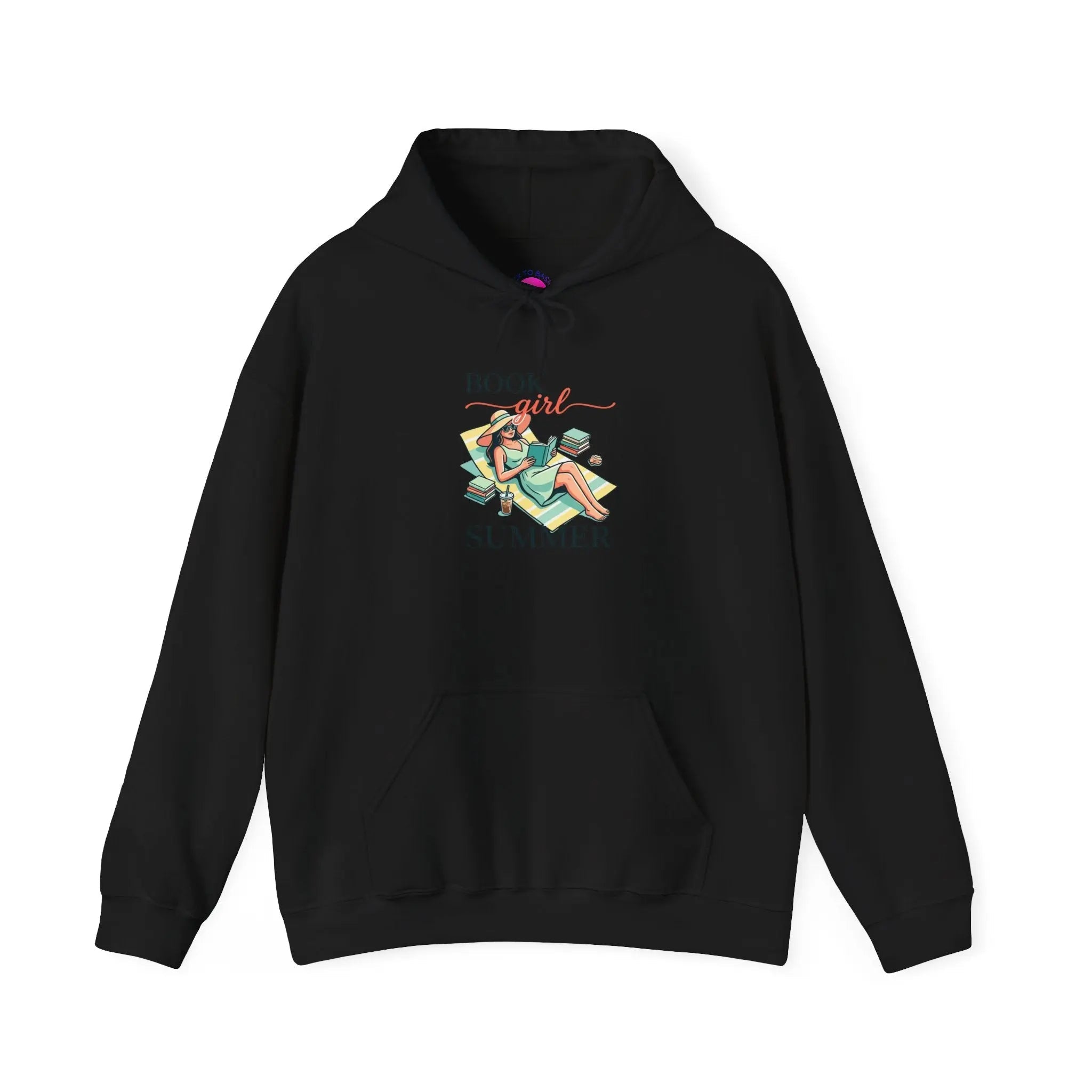 Book Girl Summer Hoodie | BookTok, Reading, Beach Reads, Bookish Summer Aesthetic