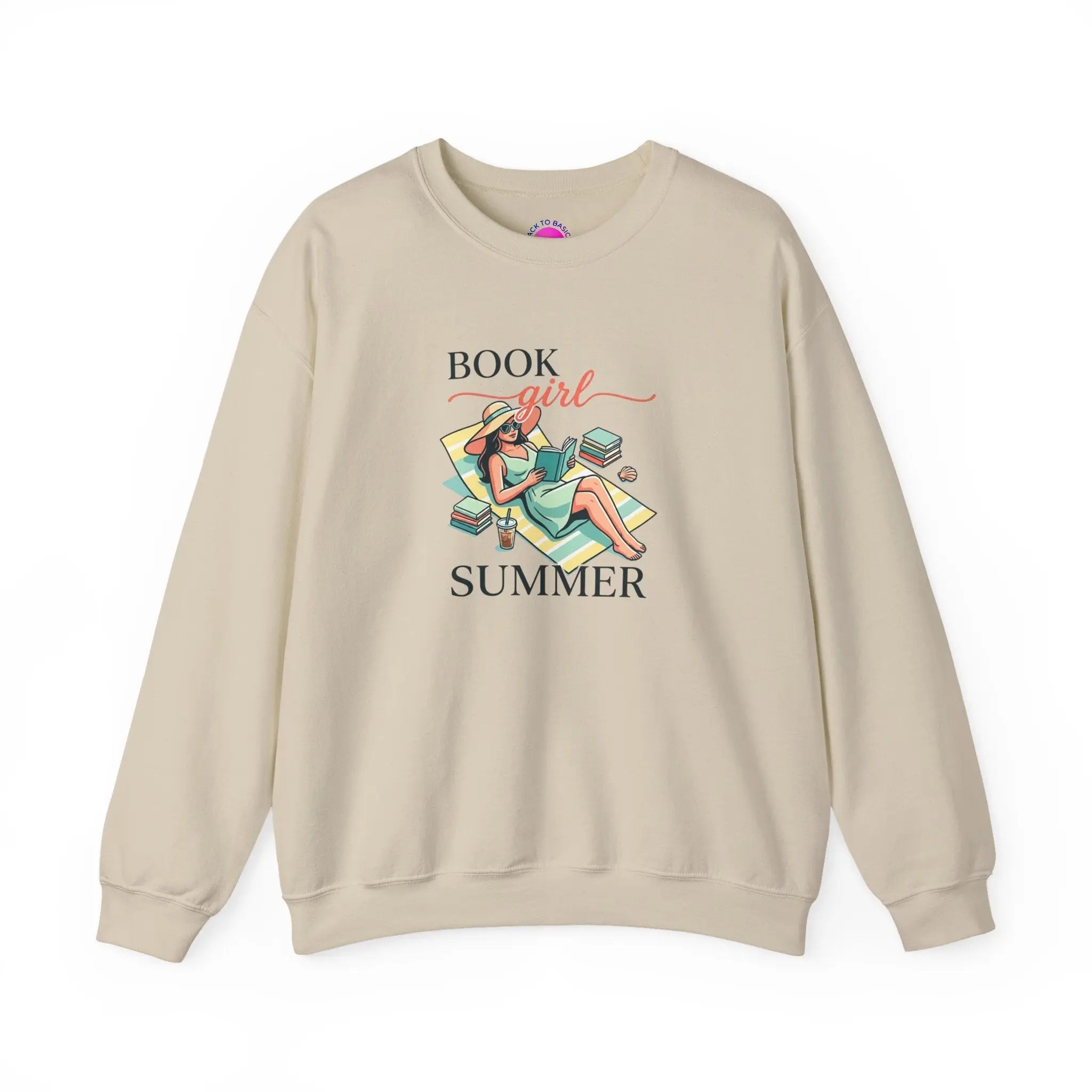Book Girl Summer Sweatshirt | BookTok, Bookish Summer Aesthetic