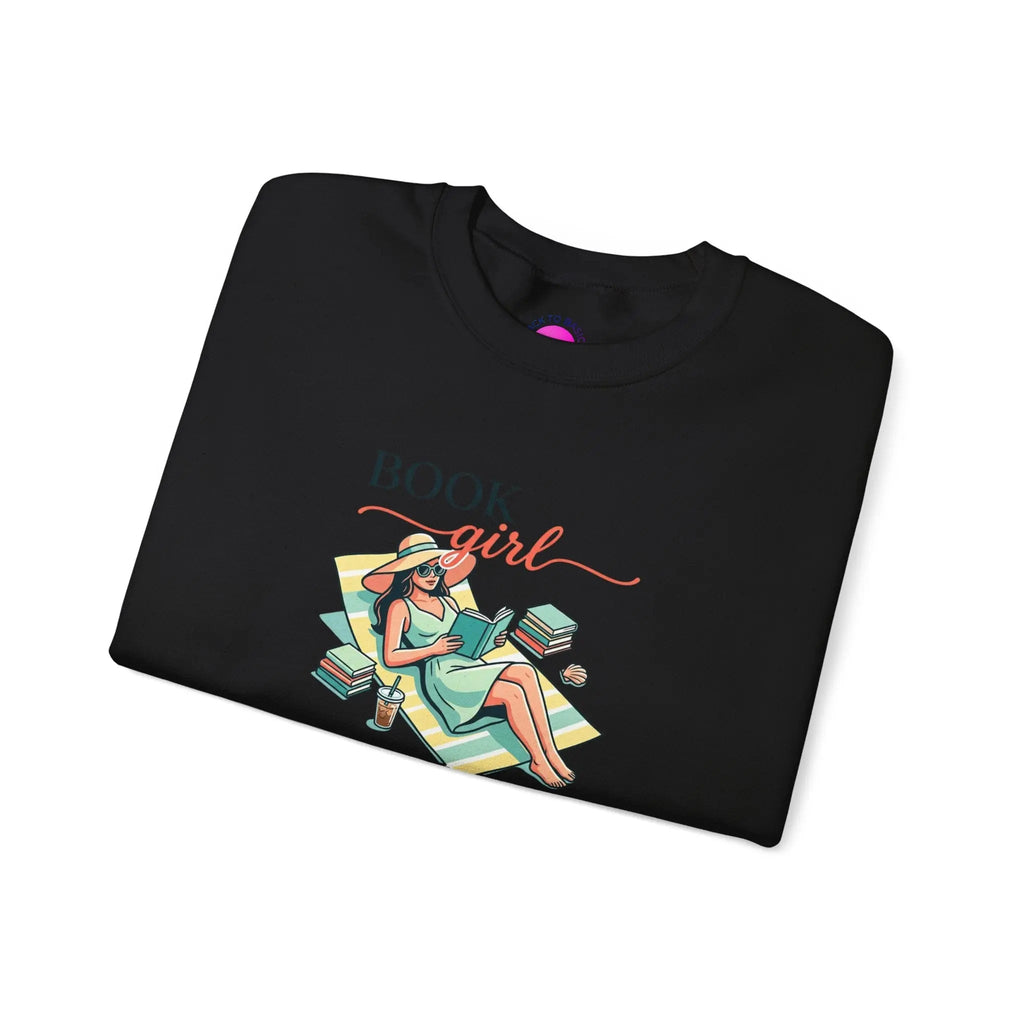 Book Girl Summer Sweatshirt | BookTok, Bookish Summer Aesthetic