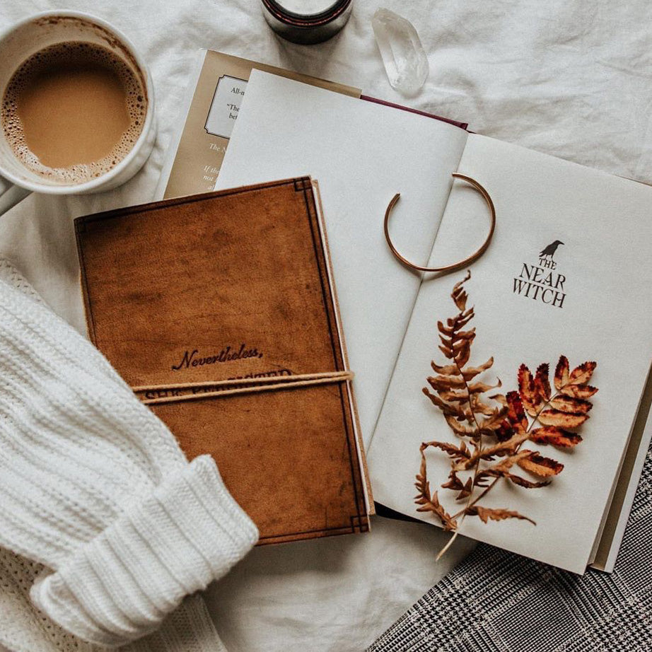 "Nevertheless, She Persisted" Leather Journal