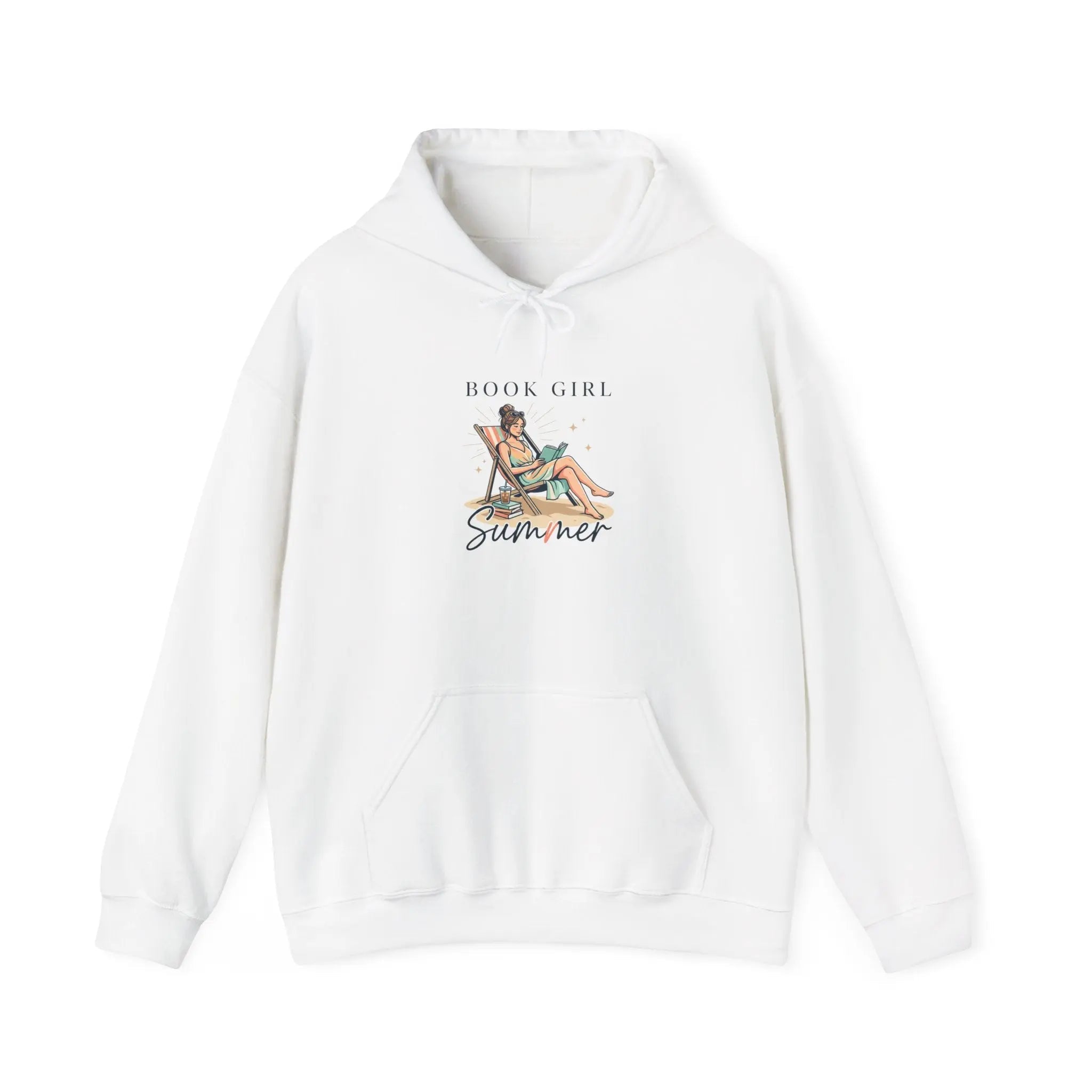 Book Girl Summer Hoodie | BookTok, Beach Reading, Bookish Aesthetic