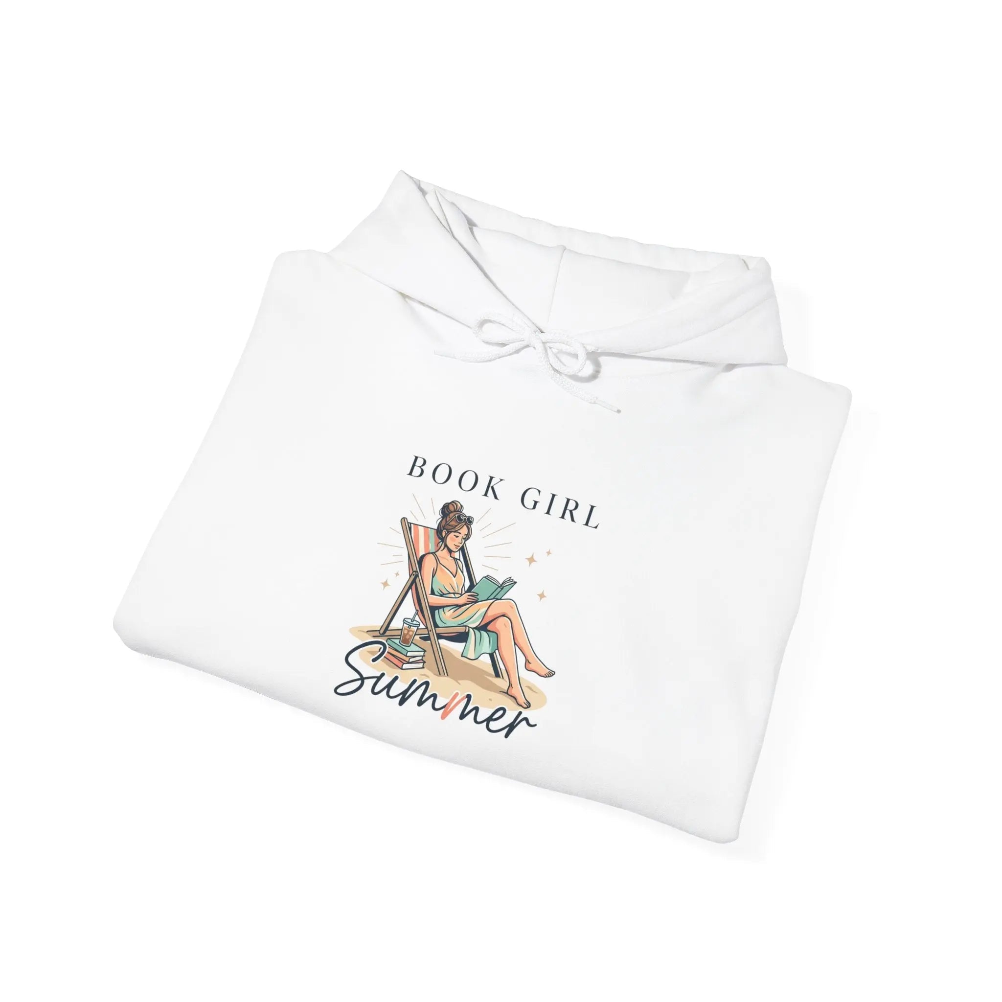 Book Girl Summer Hoodie | BookTok, Beach Reading, Bookish Aesthetic