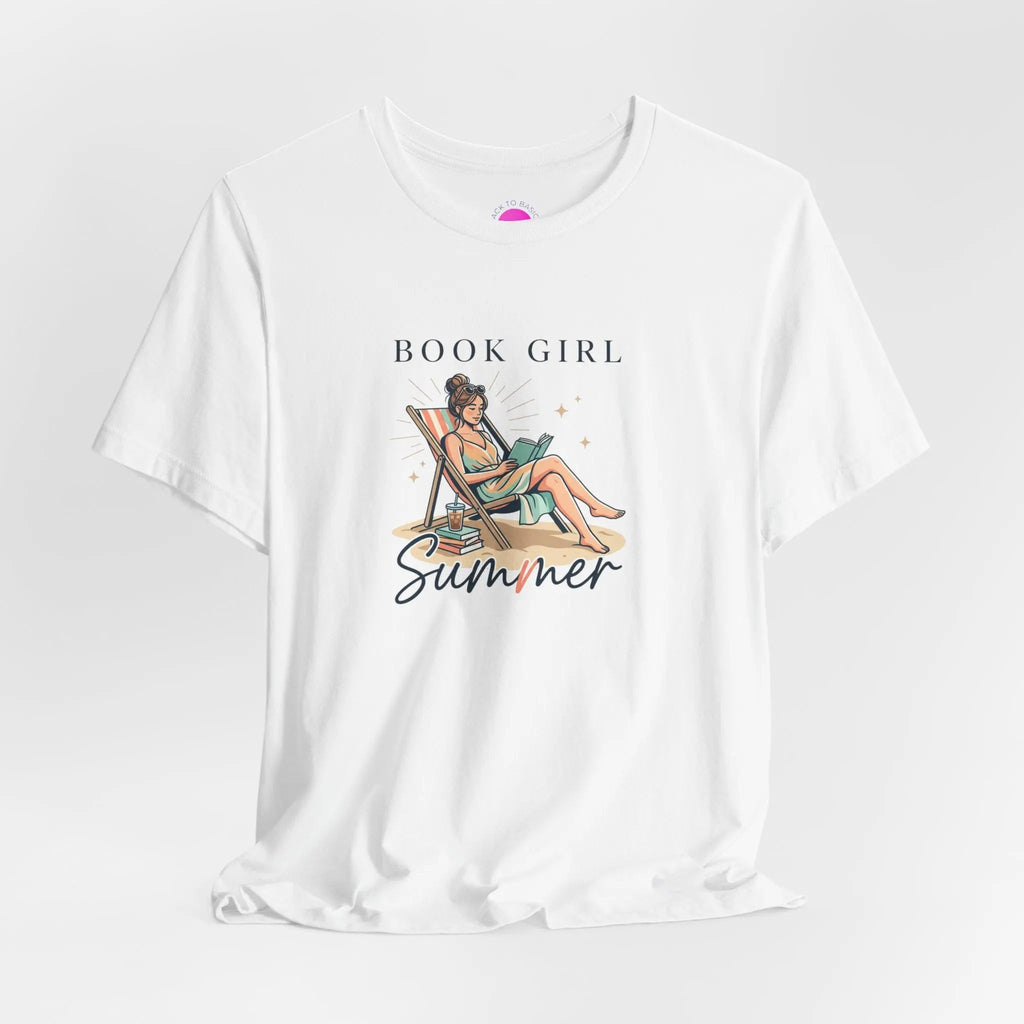 Book Girl Summer Tee | BookTok, beach reads, bookish summer aesthetic