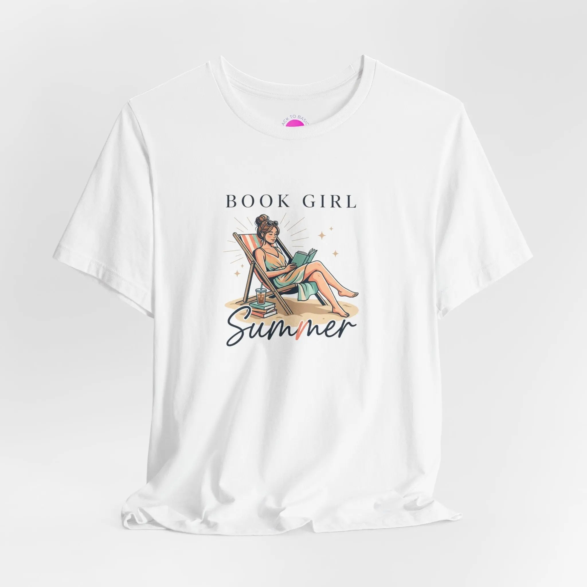 Book Girl Summer Tee | BookTok, beach reads, bookish summer aesthetic