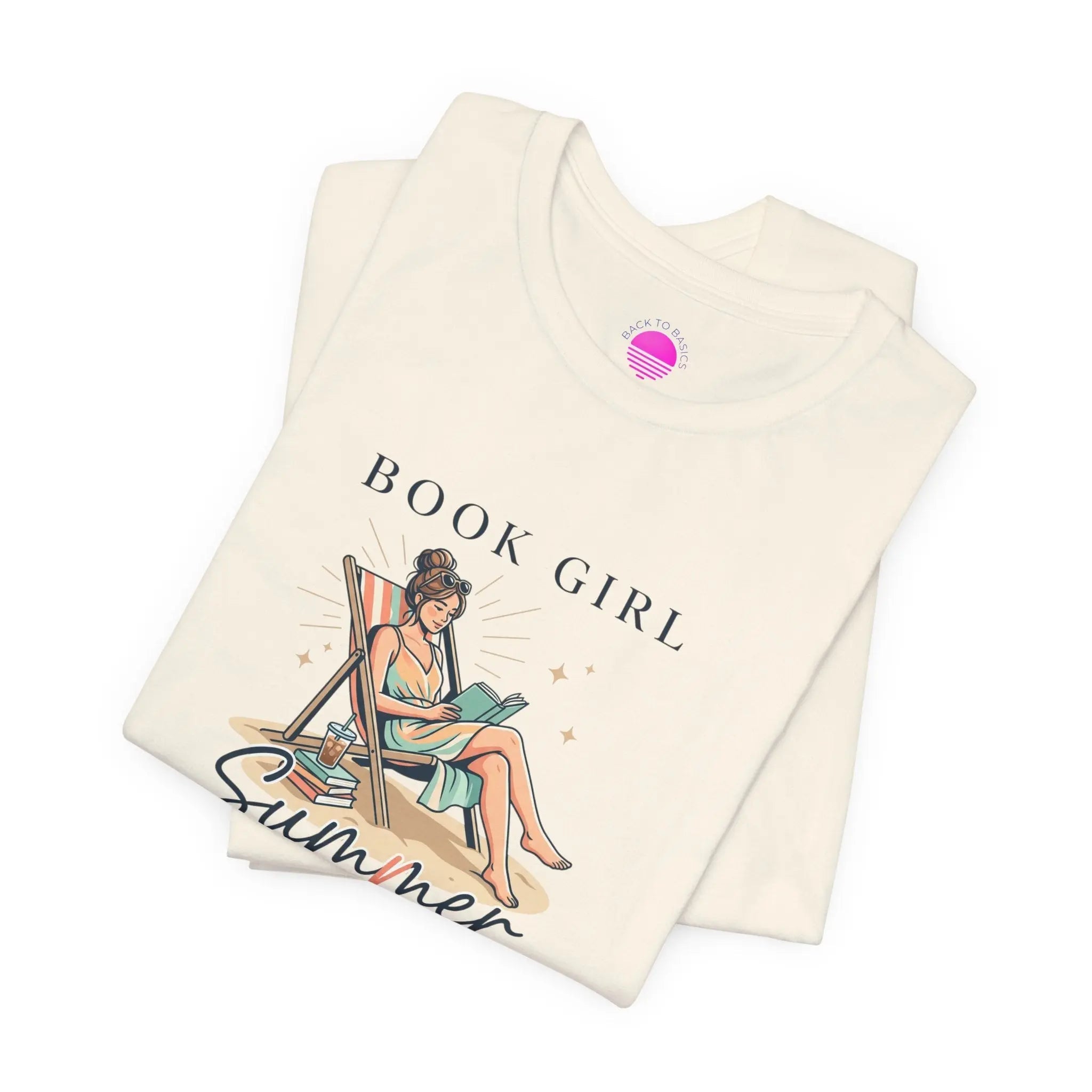 Book Girl Summer Tee | BookTok, beach reads, bookish summer aesthetic