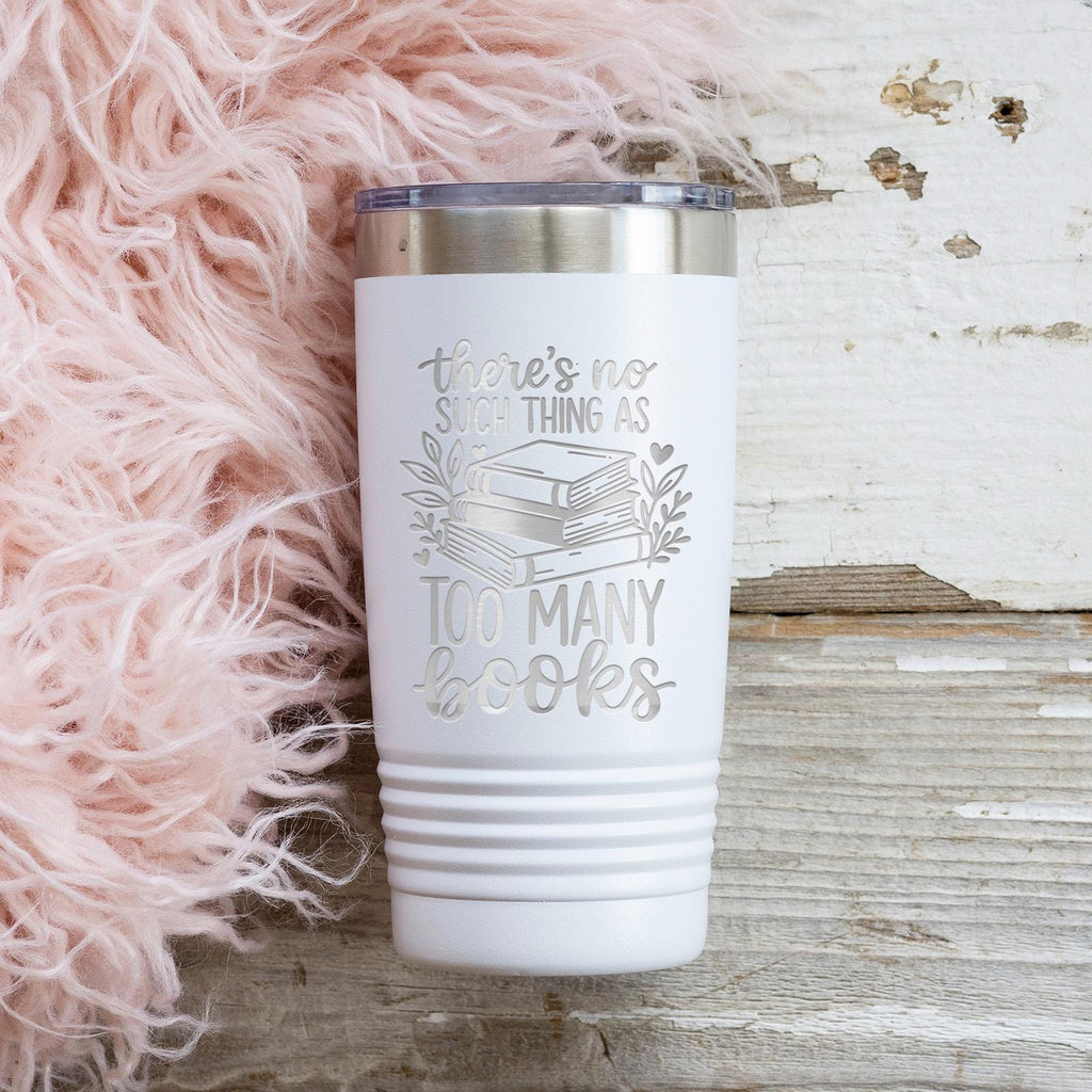 Double Wall Travel Mug – Insulated Tumbler for Book Lovers | Durable, Lightweight
