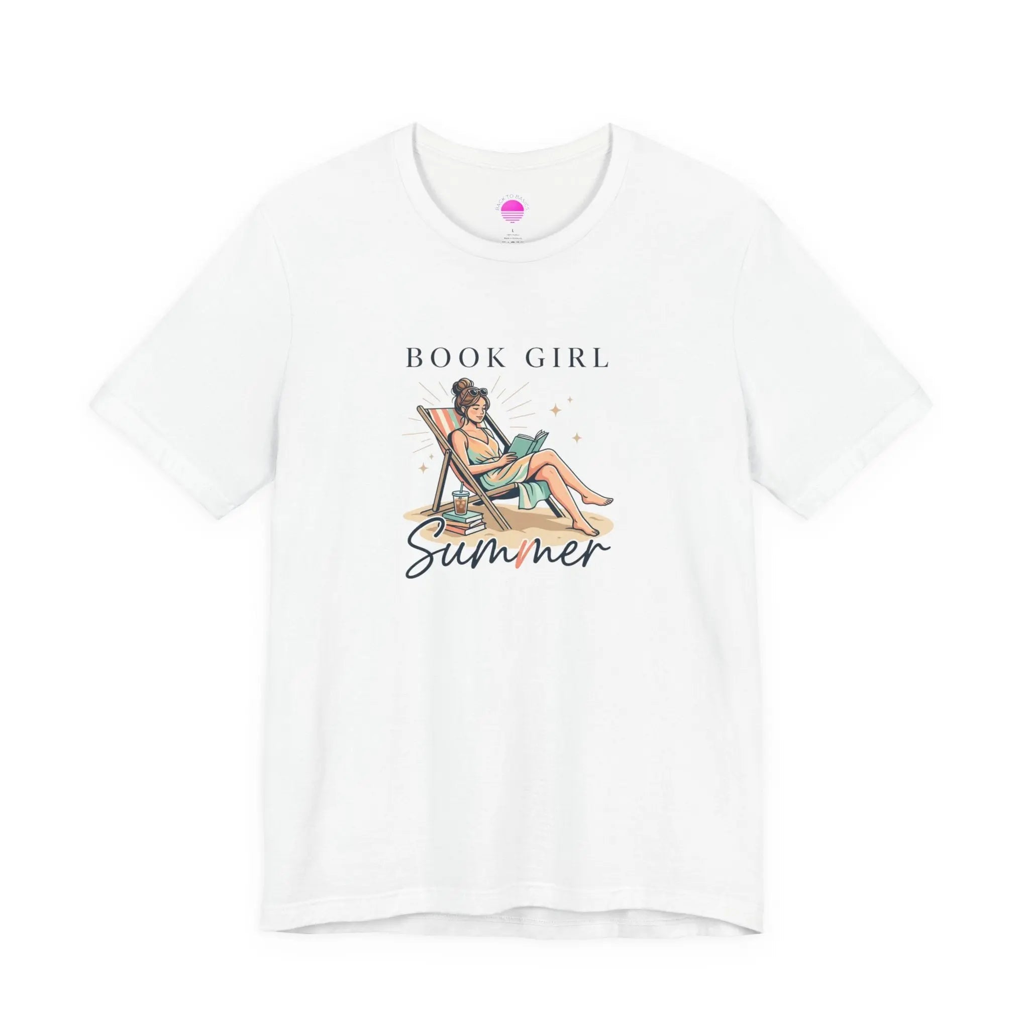 Book Girl Summer Tee | BookTok, beach reads, bookish summer aesthetic