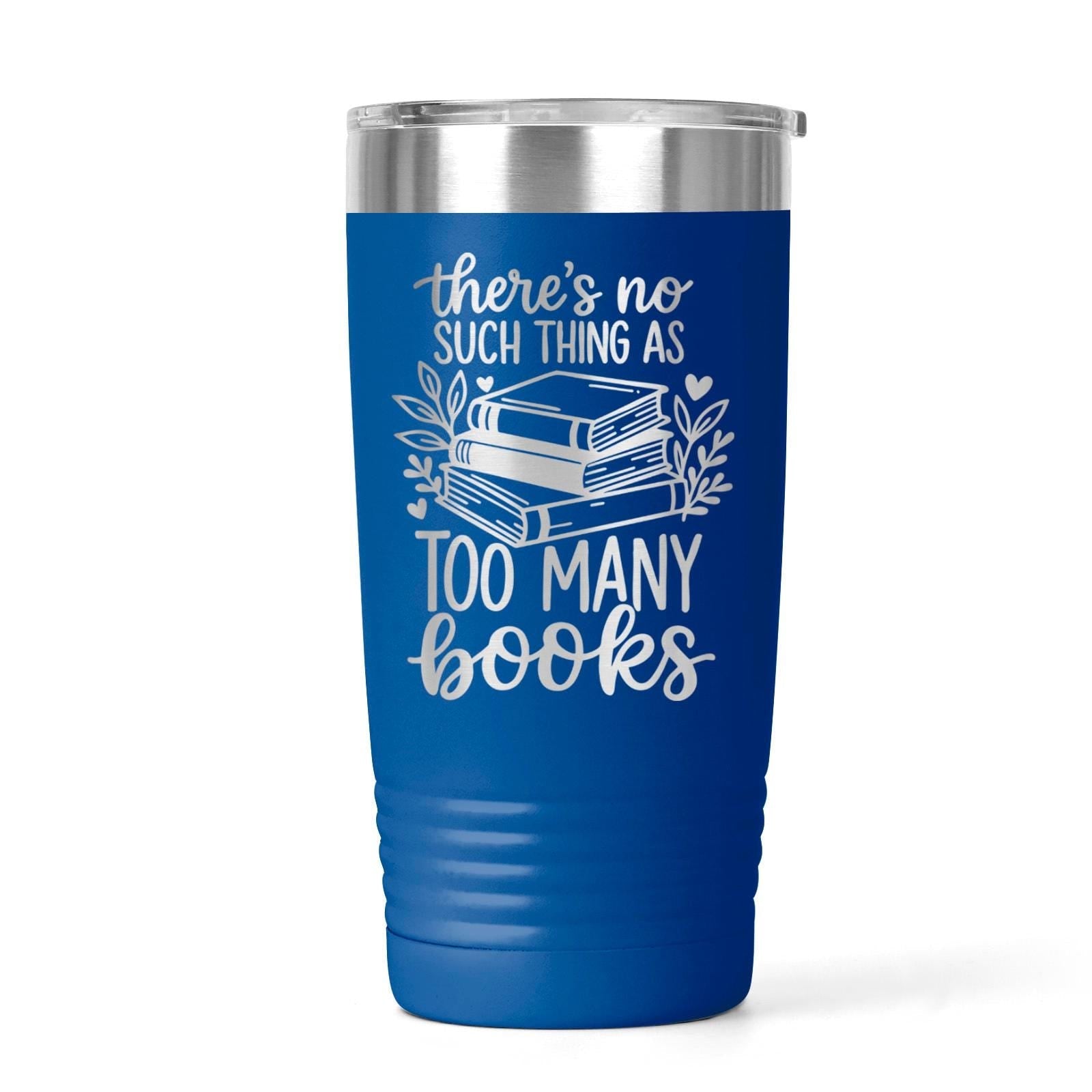 Double Wall Travel Mug – Insulated Tumbler for Book Lovers | Durable, Lightweight