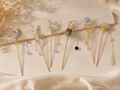 Vintage Style Floral Hairpins