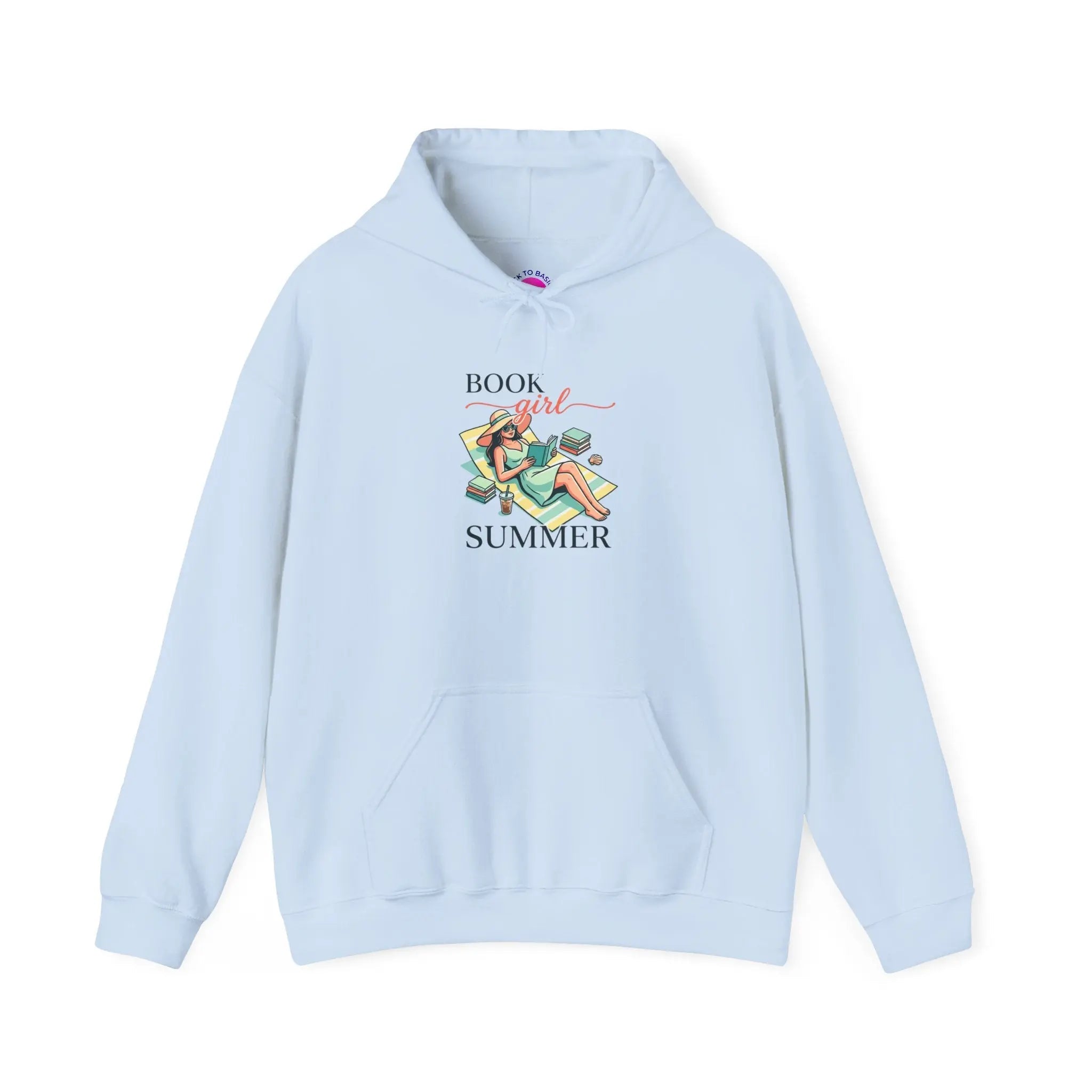 Book Girl Summer Hoodie | BookTok, Reading, Beach Reads, Bookish Summer Aesthetic