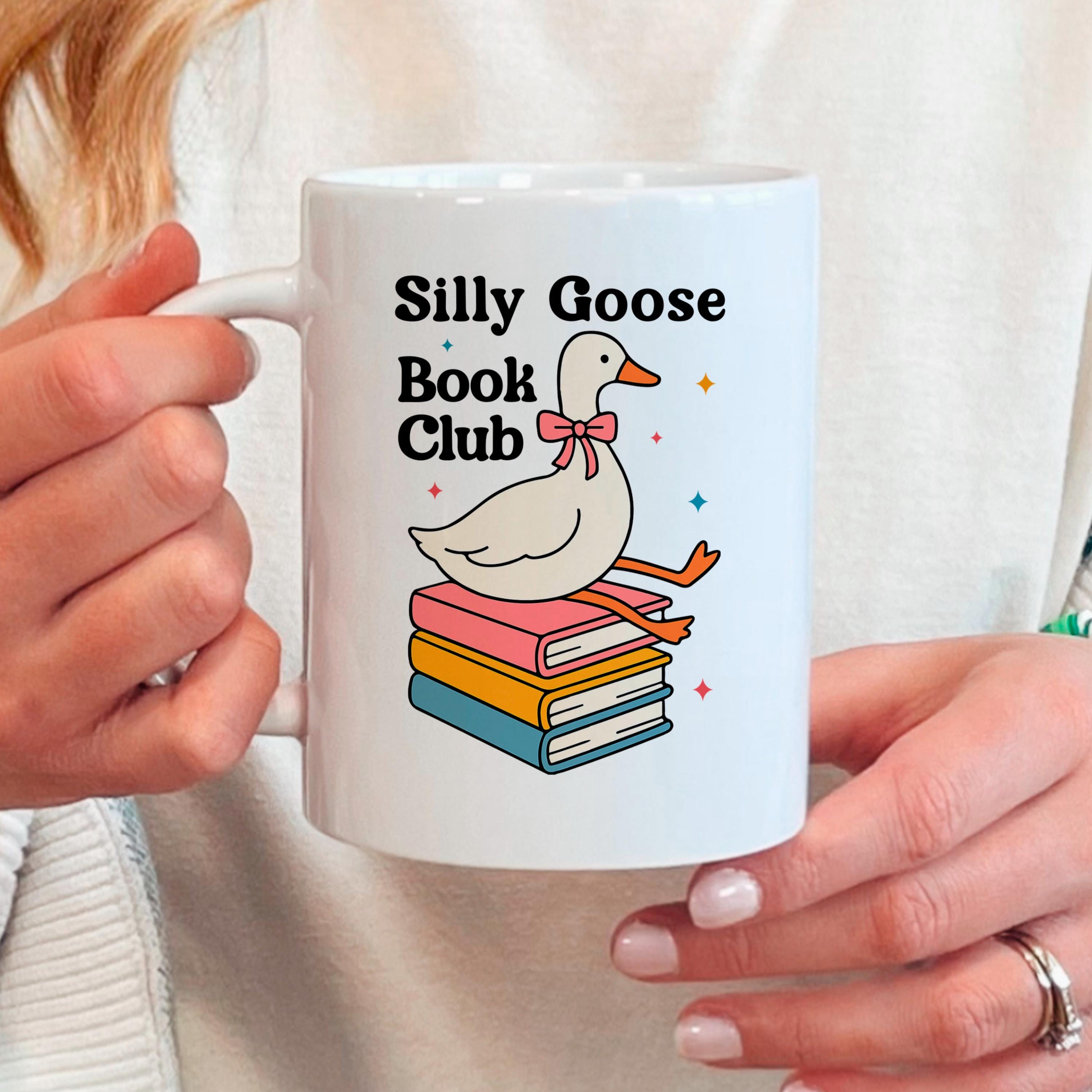 Book Club Mug – Quirky Coffee Cup for Book Lovers | Ceramic, Microwave Safe