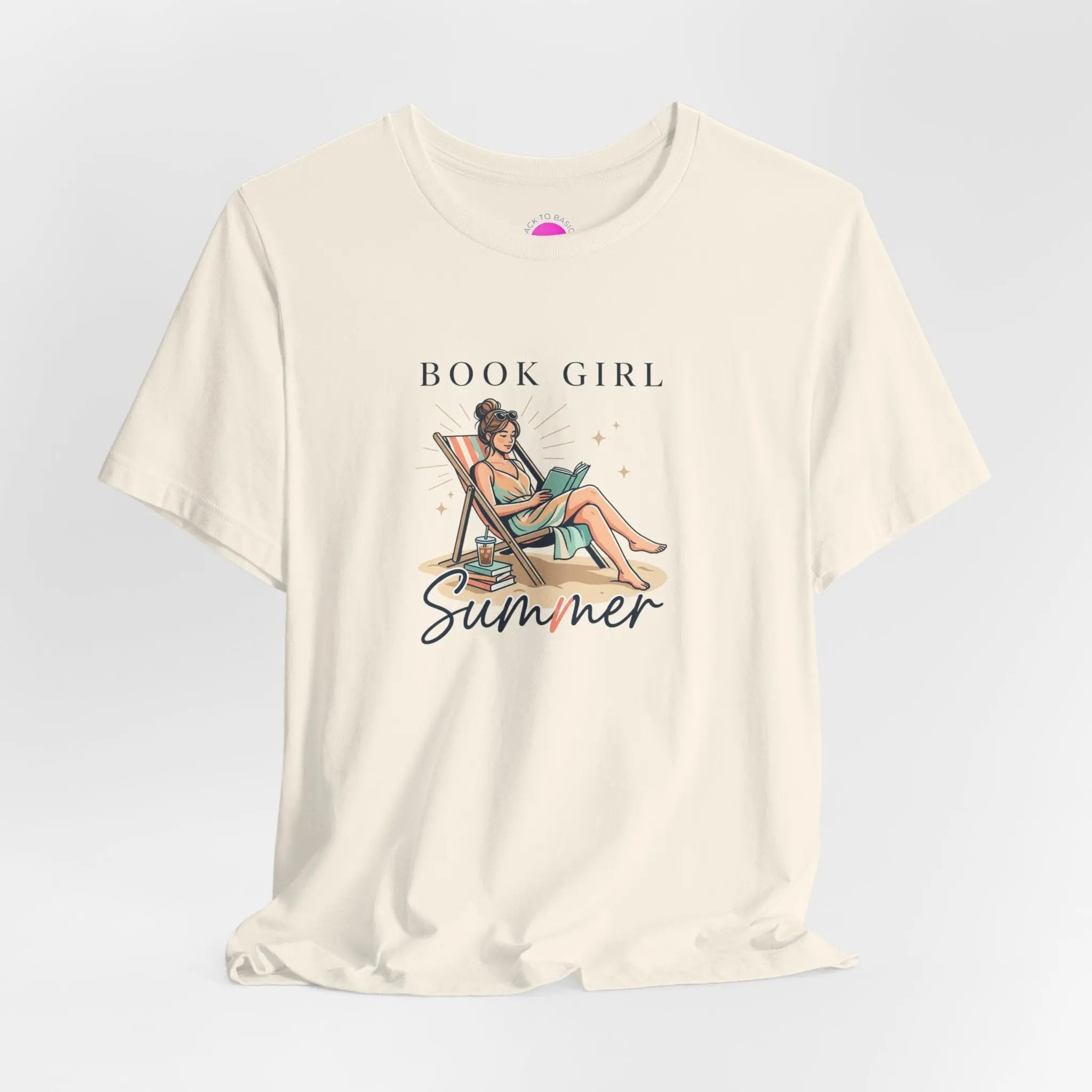 Book Girl Summer Tee | BookTok, beach reads, bookish summer aesthetic