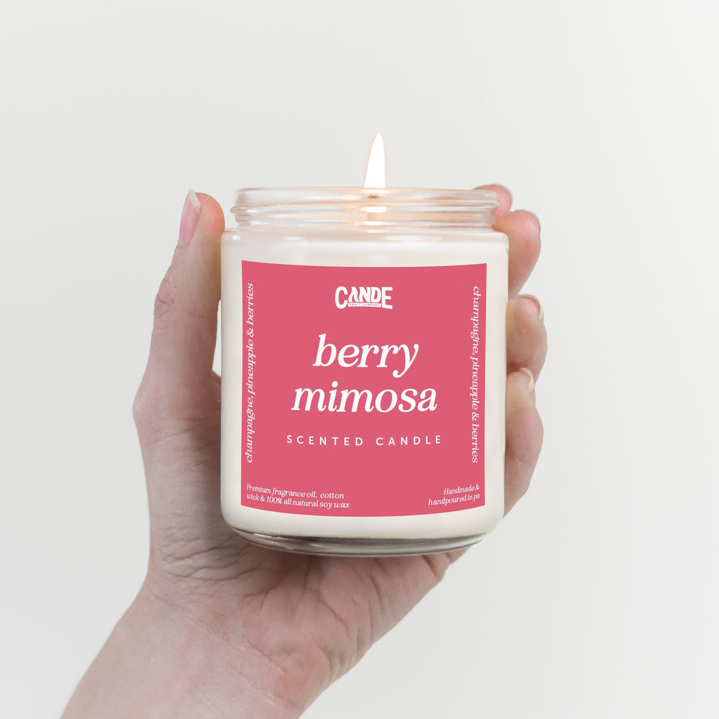 Berry Mimosa Scented Candle