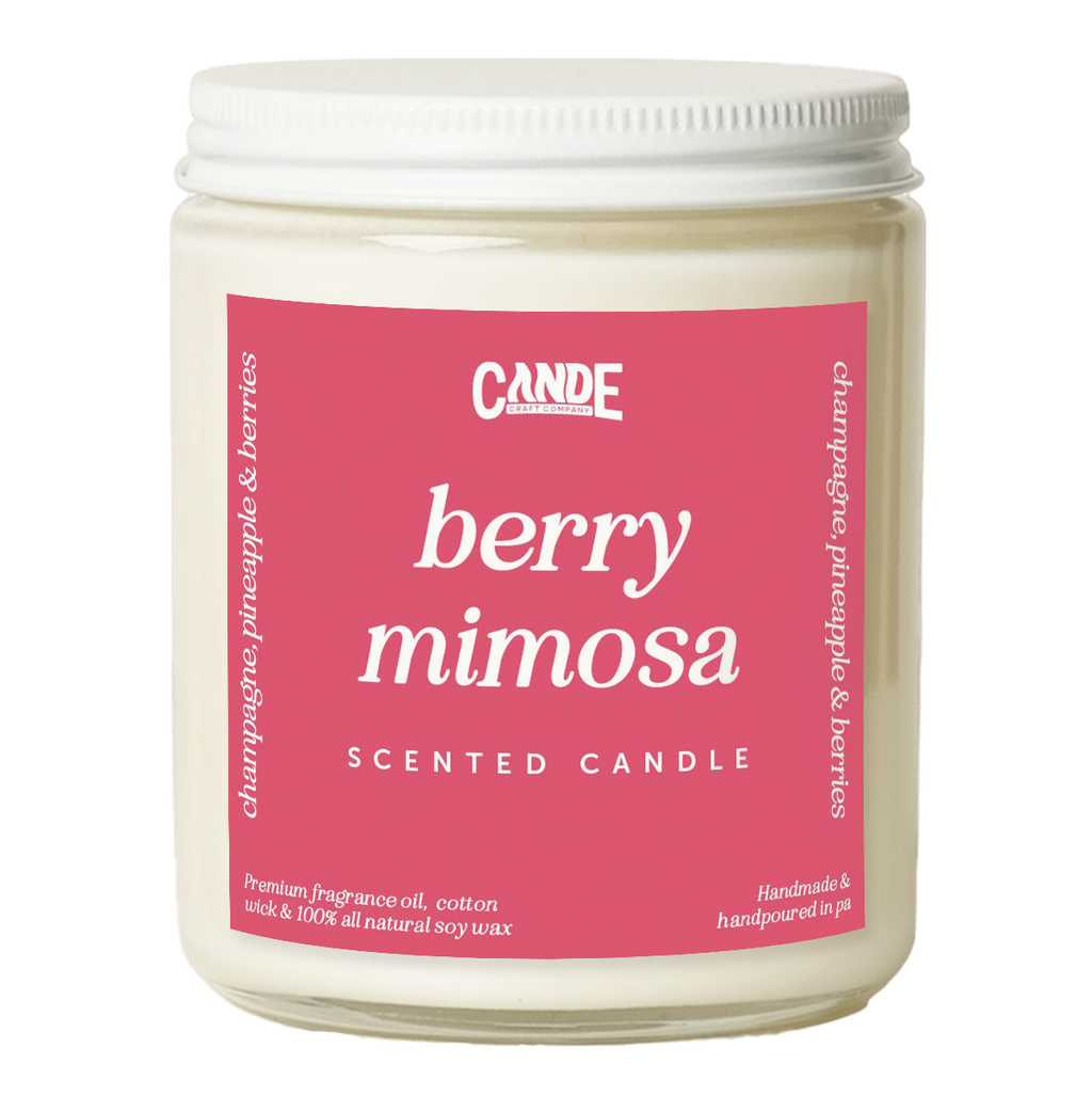 Berry Mimosa Scented Candle