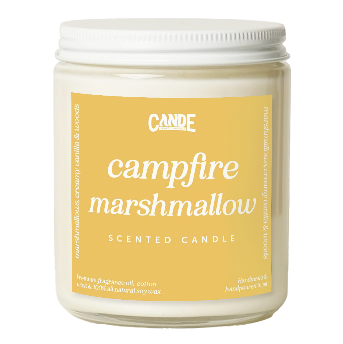 Campfire Marshmallow Scented Candle