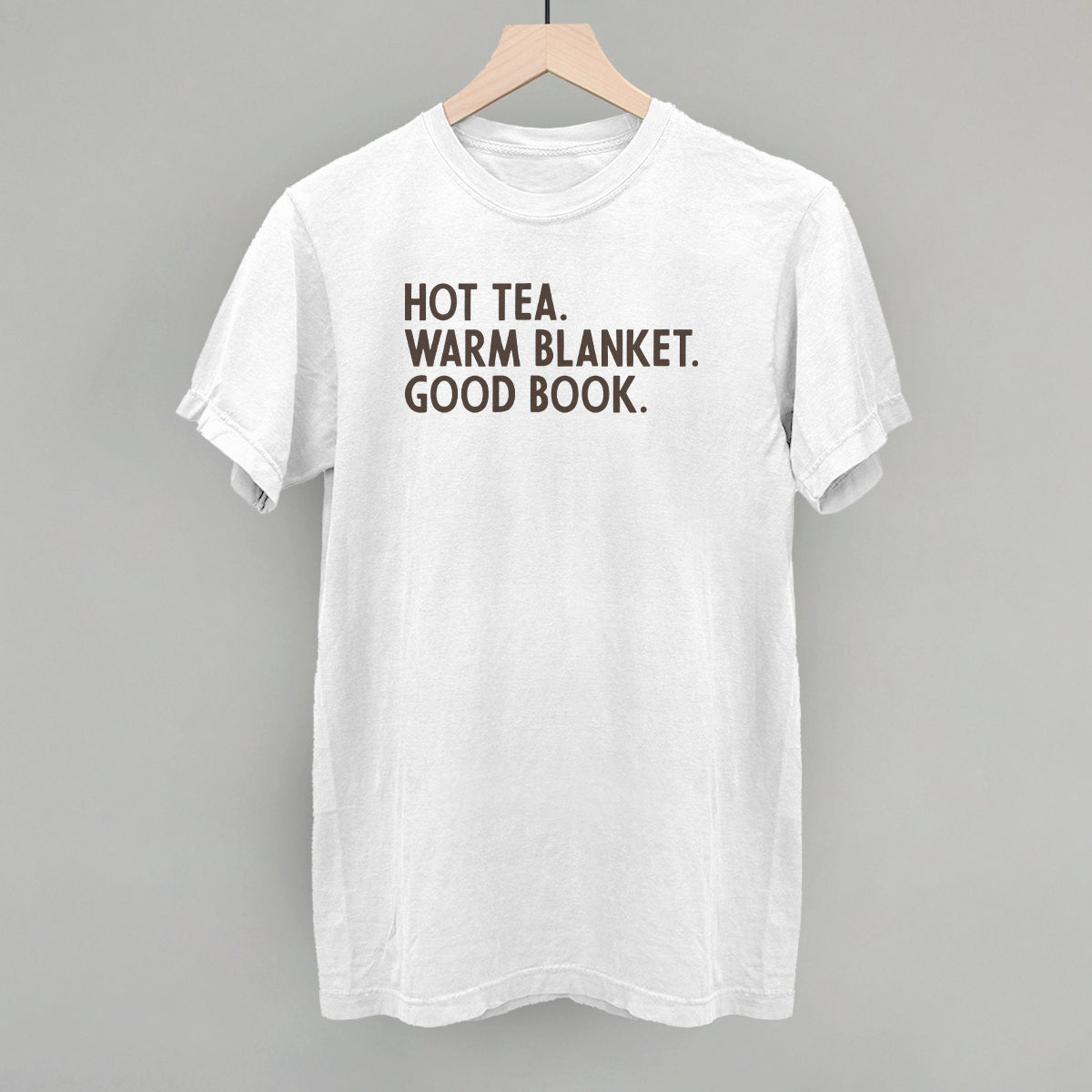 Hot Tea Warm Blanket Good Book