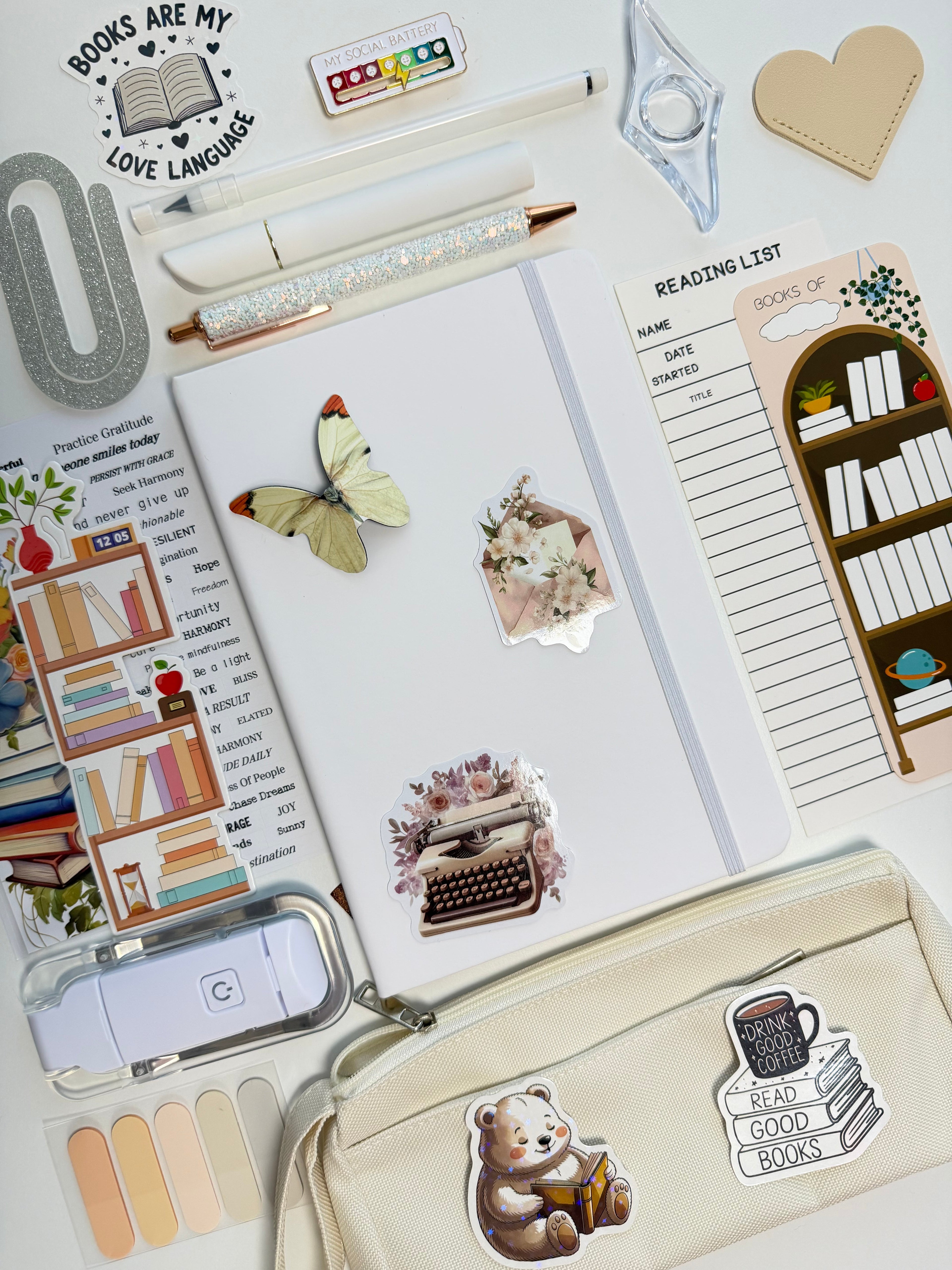 White Bookish Bundle