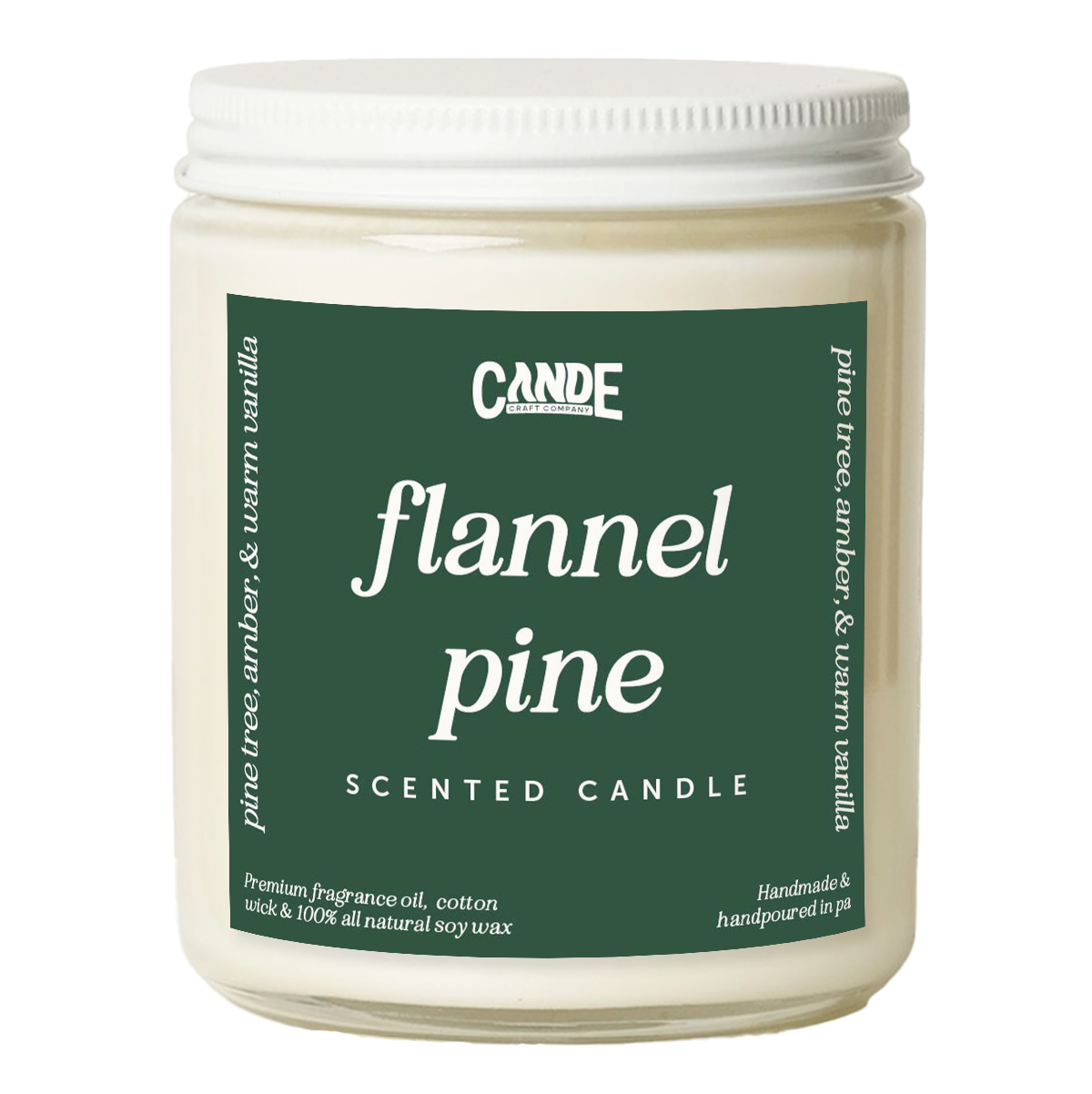 Flannel Pine Scented Candle