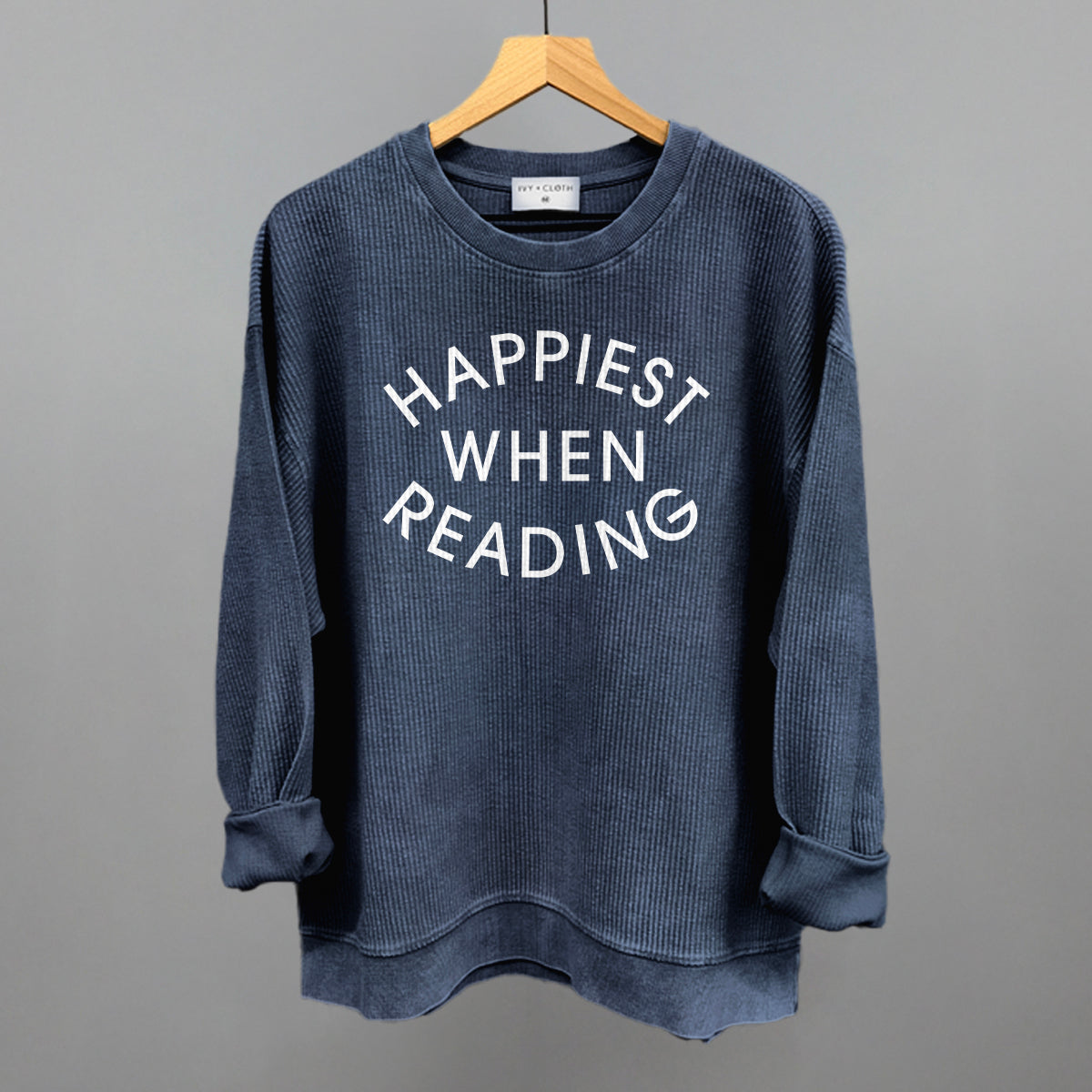 Happiest When Reading (White)