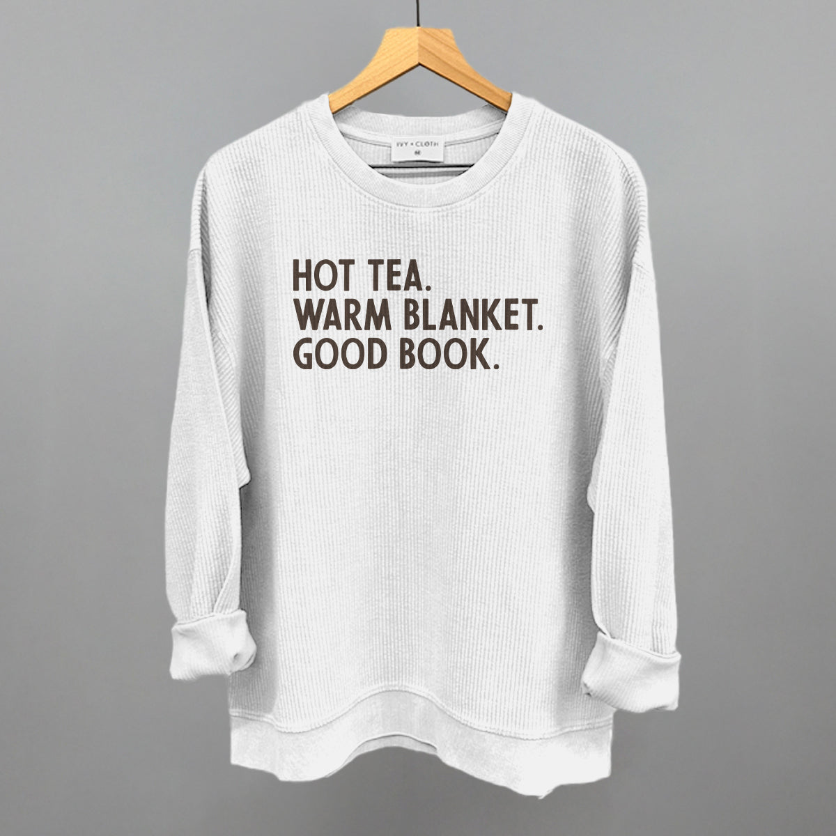 Hot Tea Warm Blanket Good Book