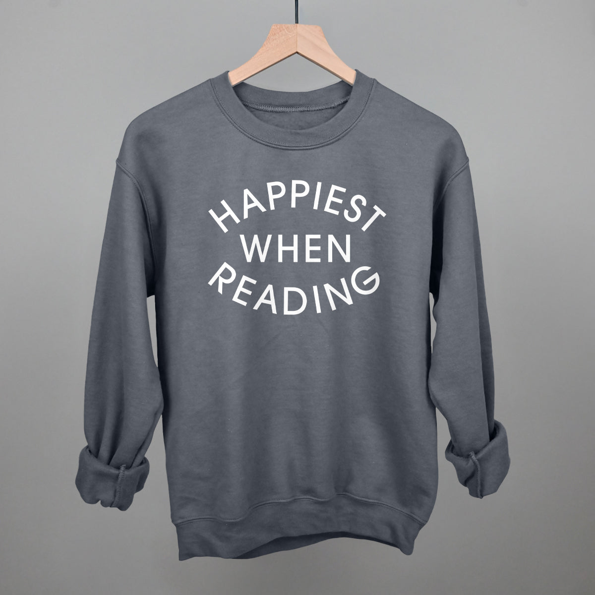 Happiest When Reading (White)