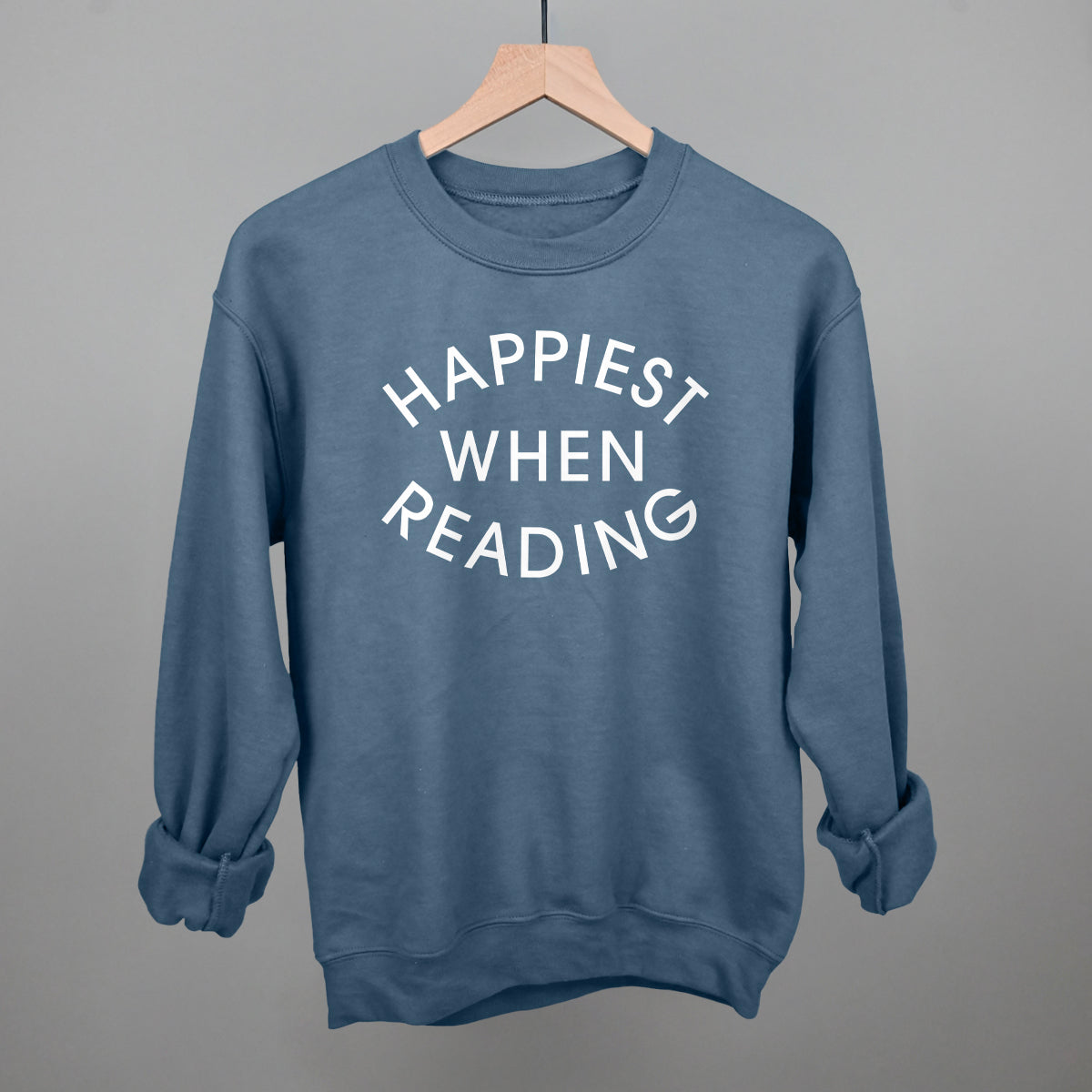 Happiest When Reading (White)