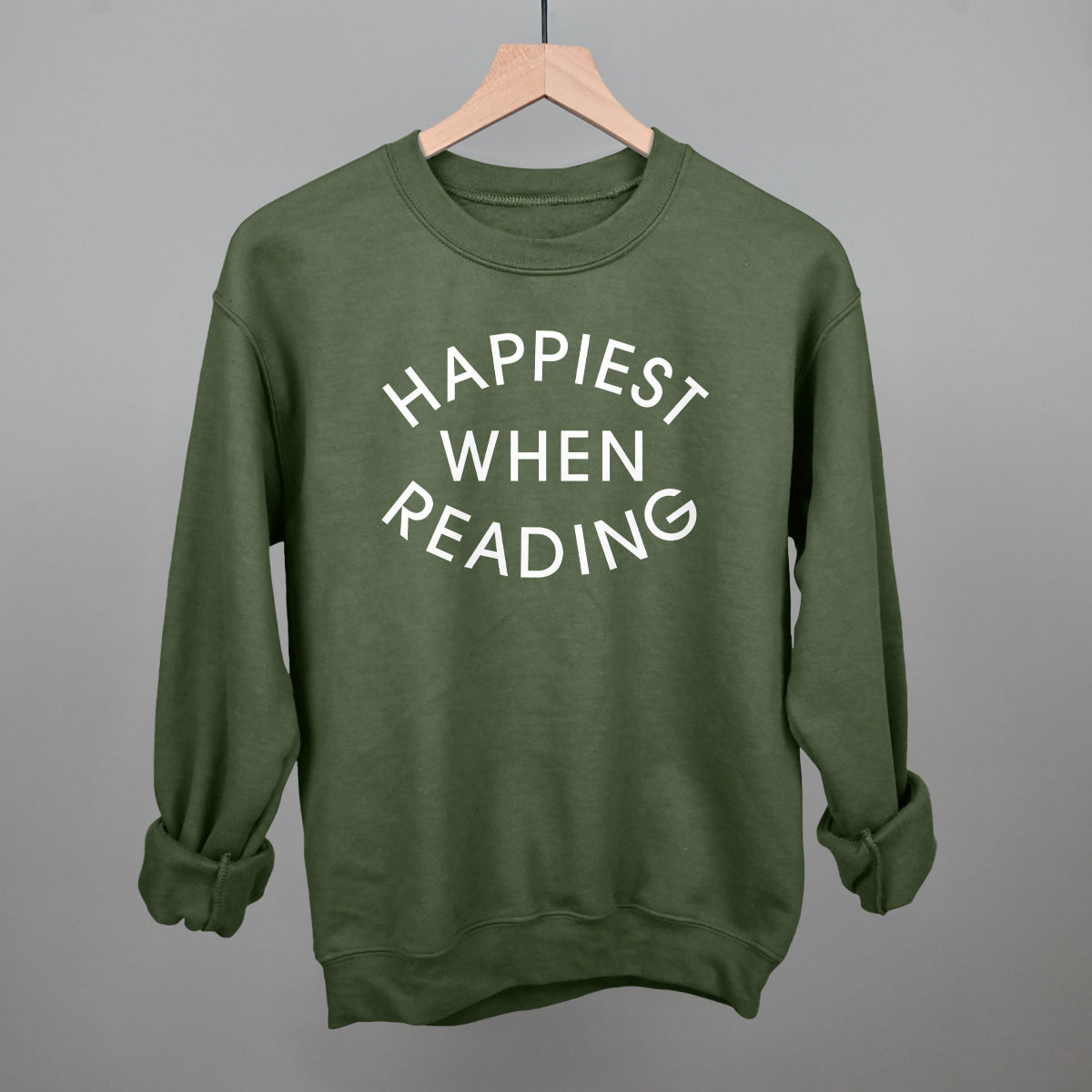 Happiest When Reading (White)
