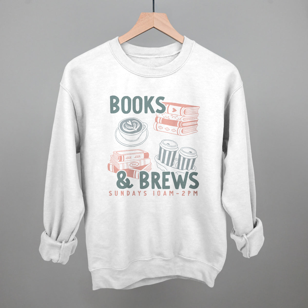 Books And Brews Doodle