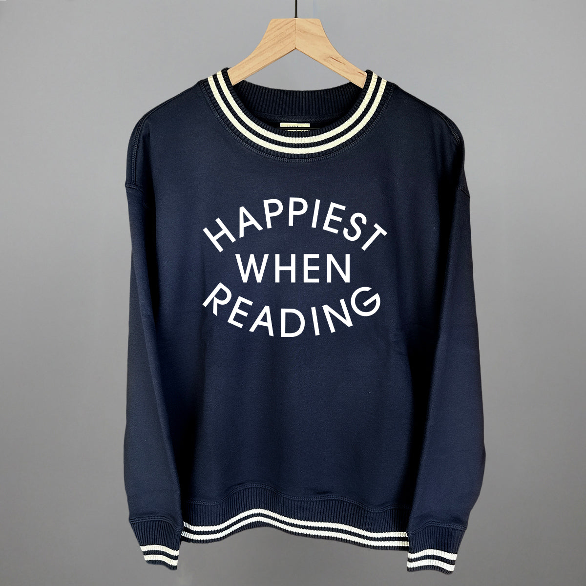 Happiest When Reading (White)