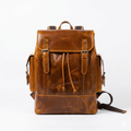 Earthen Leather Laptop Backpack, Luxury Leather