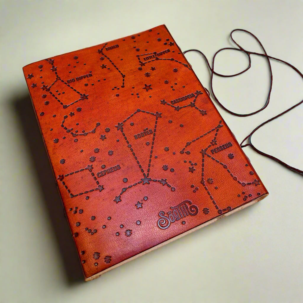 "Our Love Story" Leather Journal