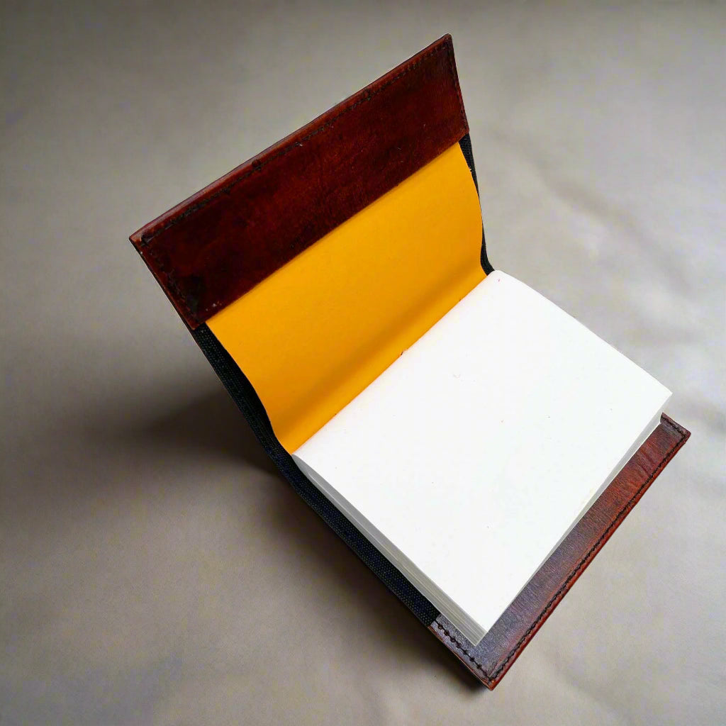 Oscar Wilde Refillable Leather Journal - "To Live Is The Rarest Thing" Quote