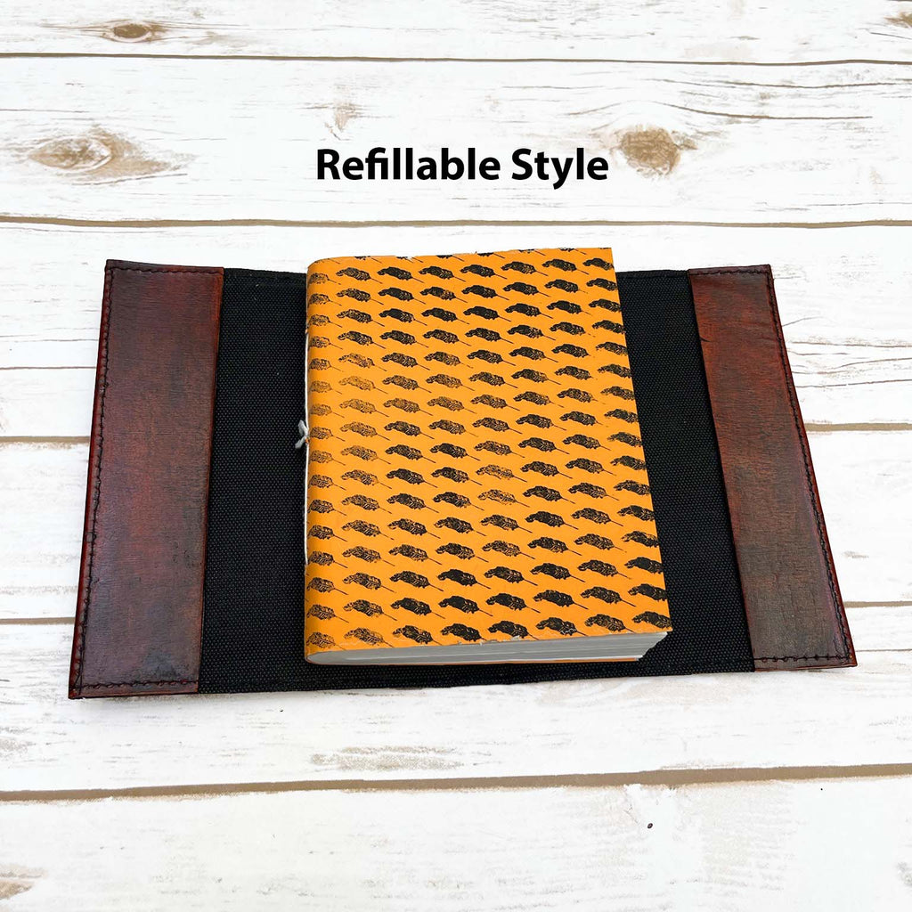 Trust the Wait Embossed Refillable Journal | Eco-Friendly & Inspirational