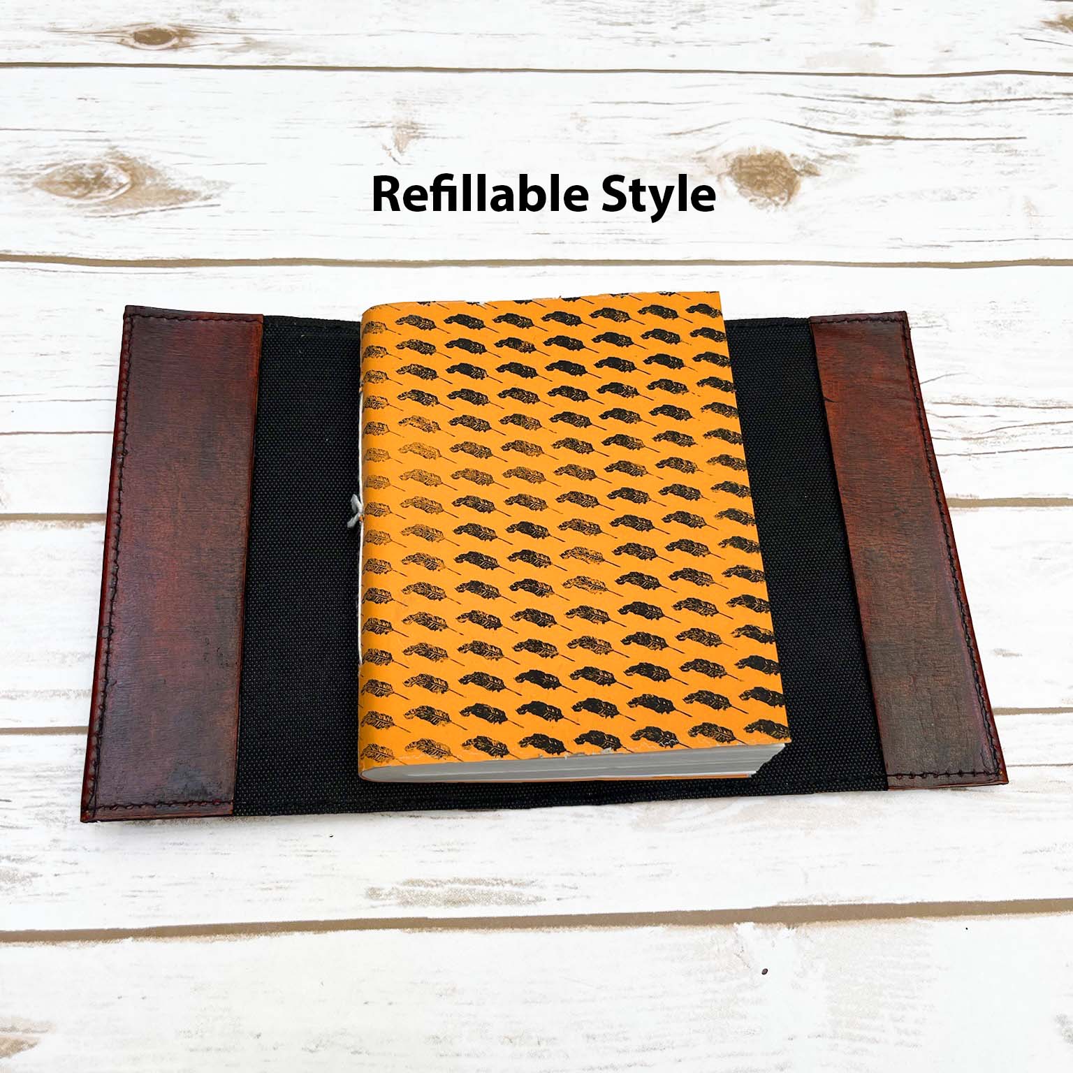 Trust the Wait Embossed Refillable Journal | Eco-Friendly & Inspirational