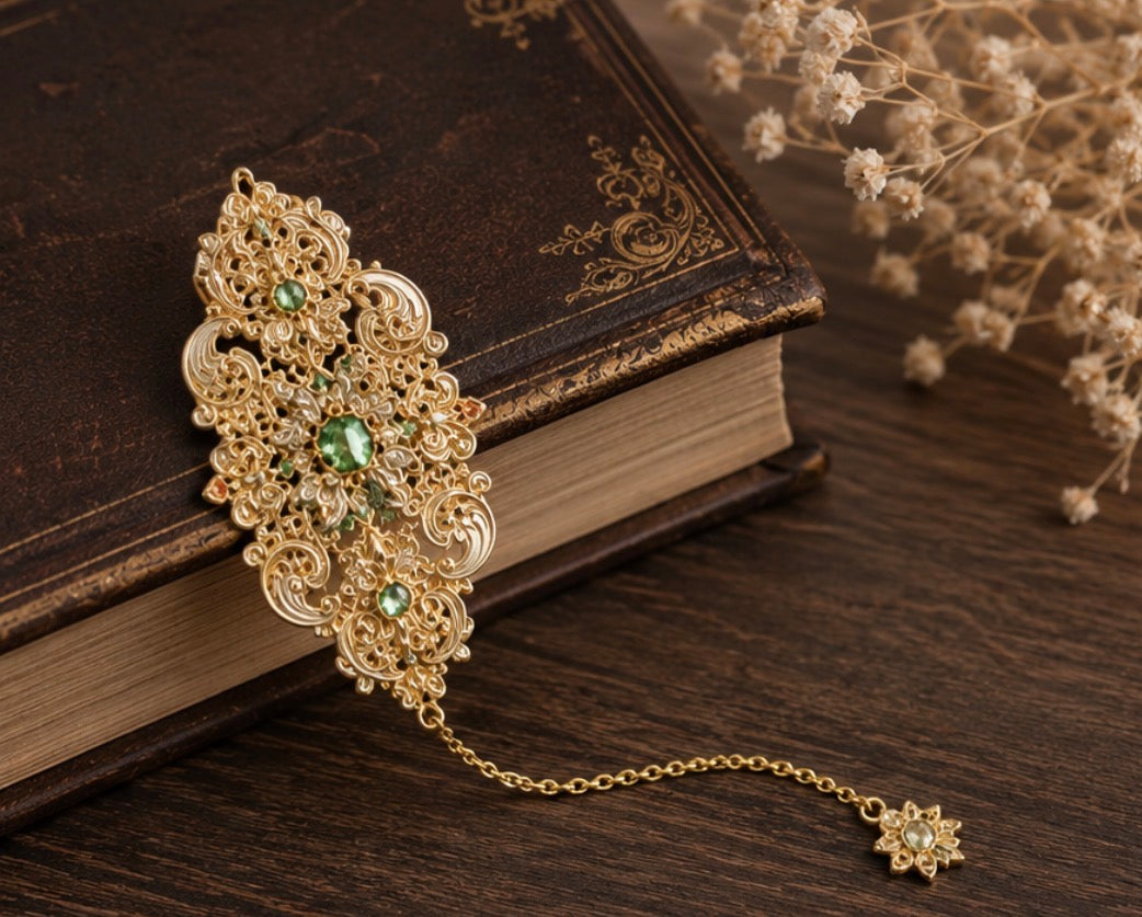 Vintage Style Baroque Bookmark