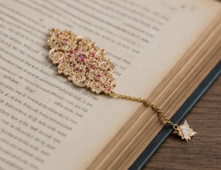 Vintage Style Baroque Bookmark