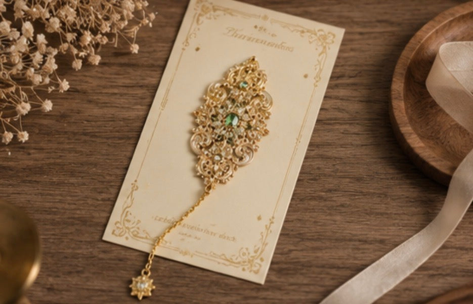 Vintage Style Baroque Bookmark