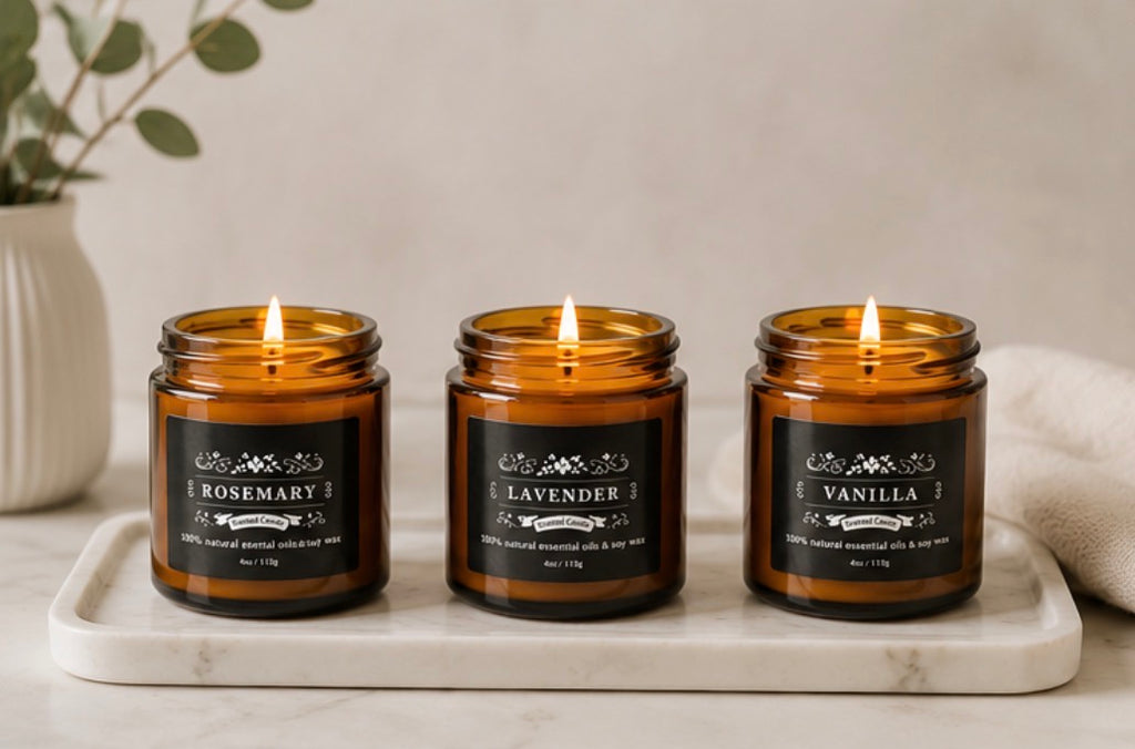 Household Soy Wax Reading Candle