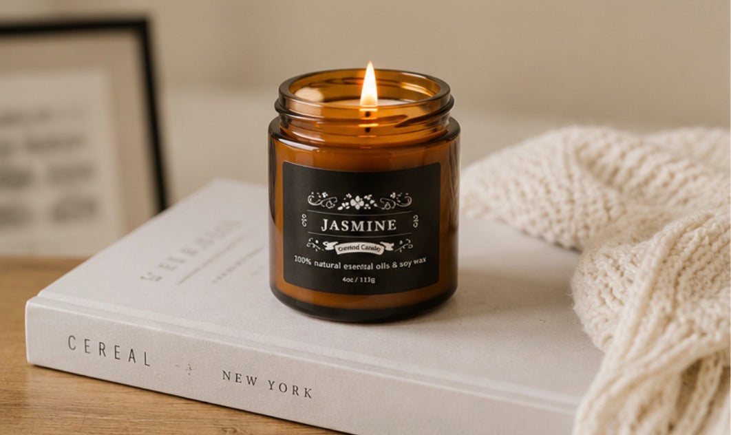 Household Soy Wax Reading Candle