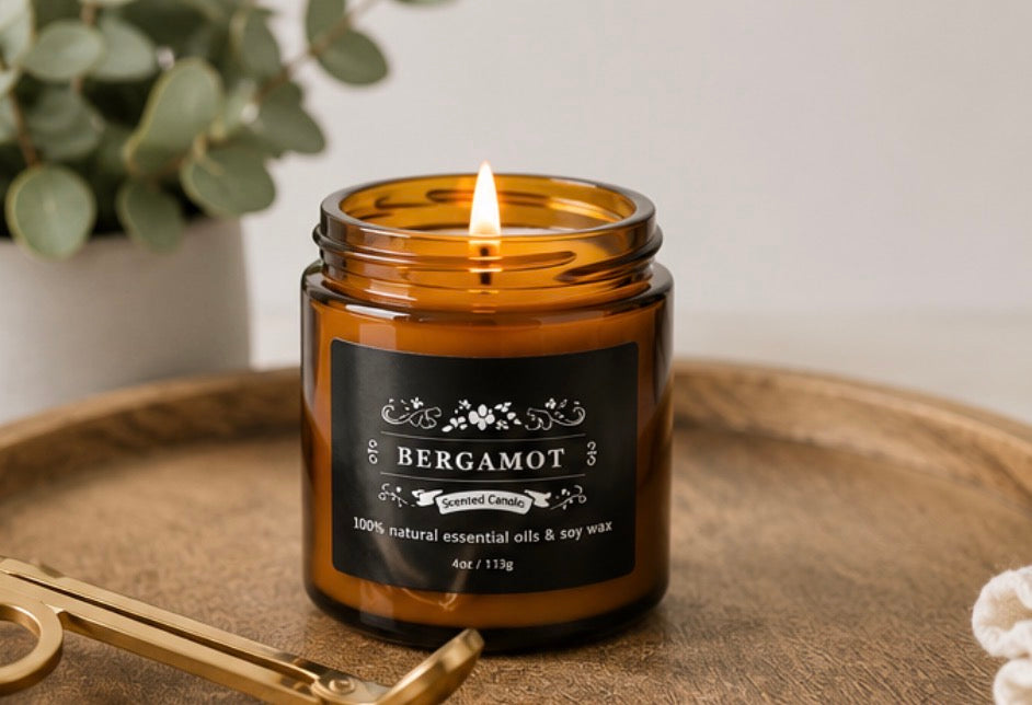 Household Soy Wax Reading Candle
