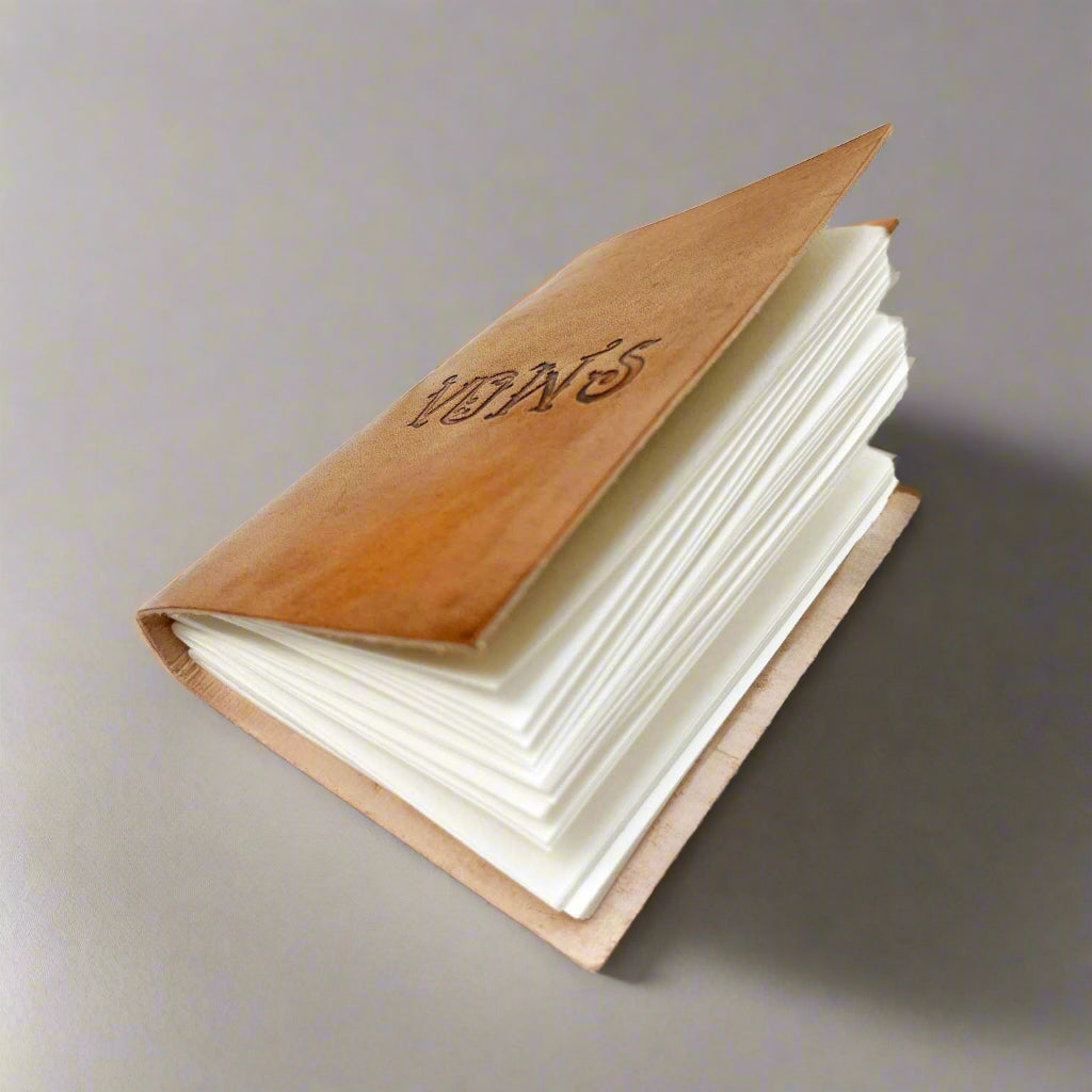 Pocket Leather Notebook | Reflections, Gratitude, Compliments, Vows, Promises